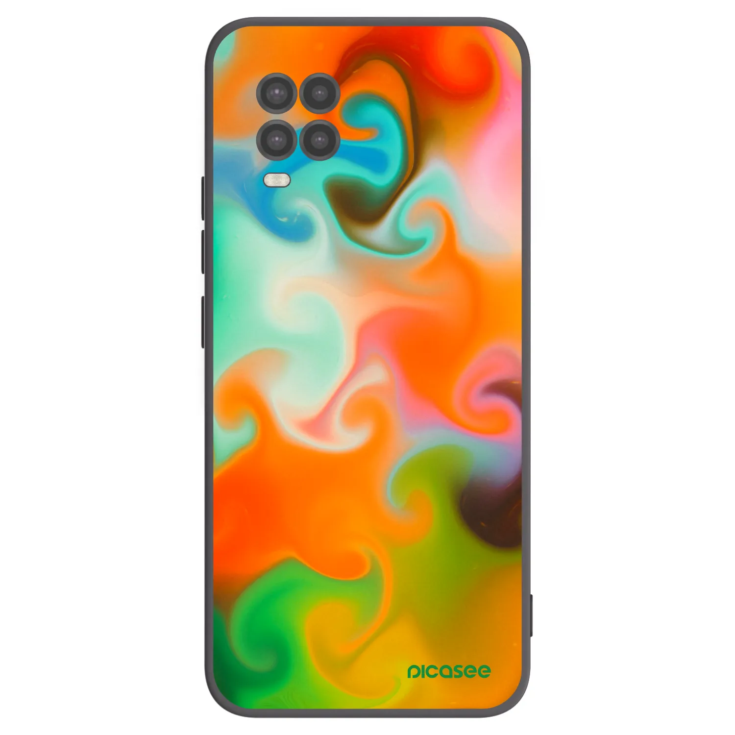Picasee silikónový čierny obal pre Xiaomi Mi 10 Lite - Juice