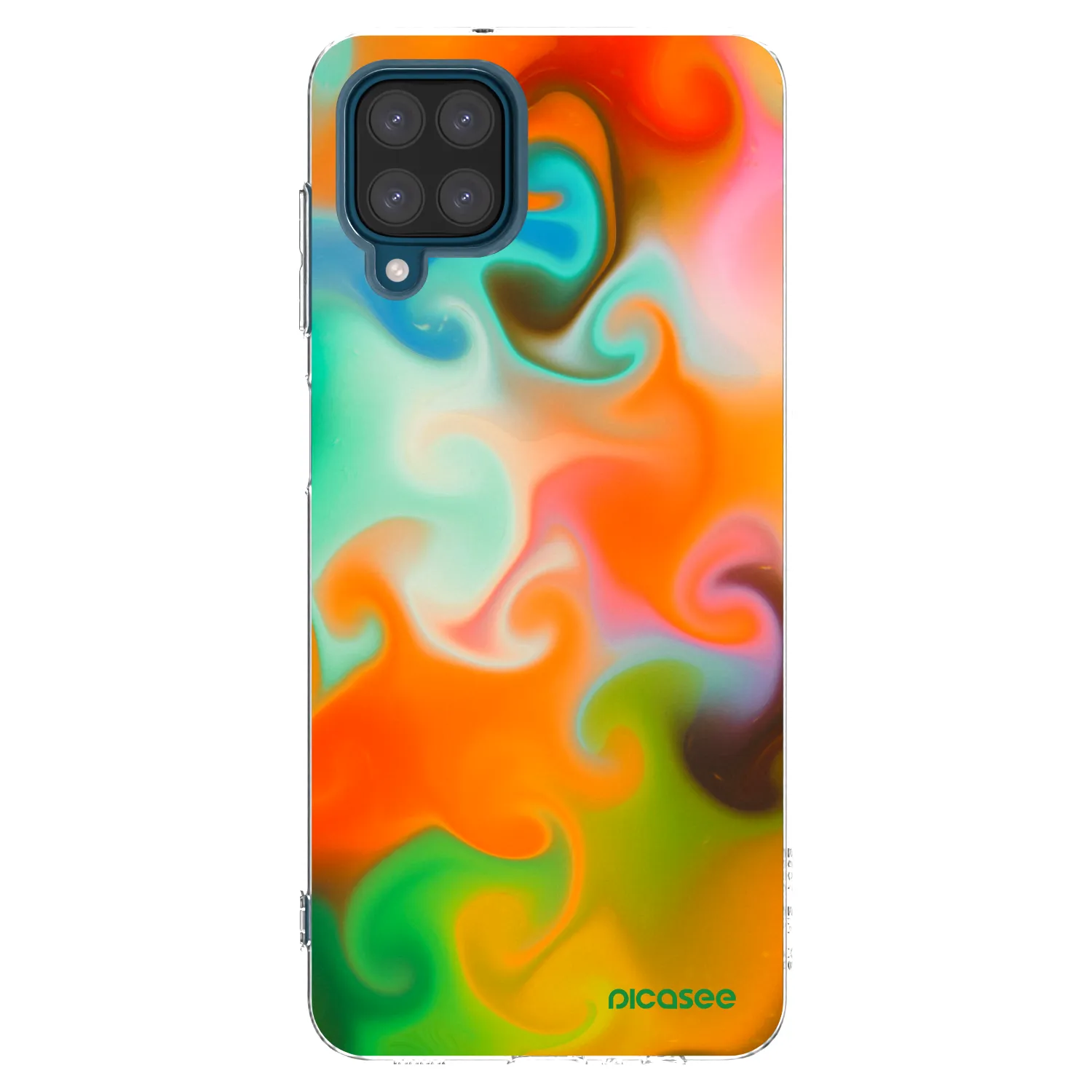 Picasee silikónový prehľadný obal pre Samsung Galaxy A12 A125F - Juice