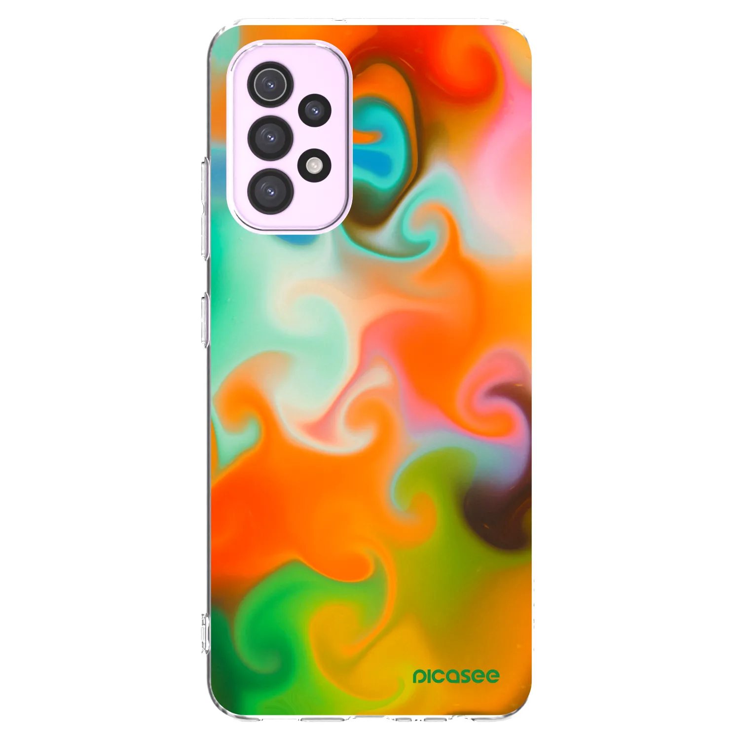 Picasee silikónový prehľadný obal pre Samsung Galaxy A32 5G A326B - Juice