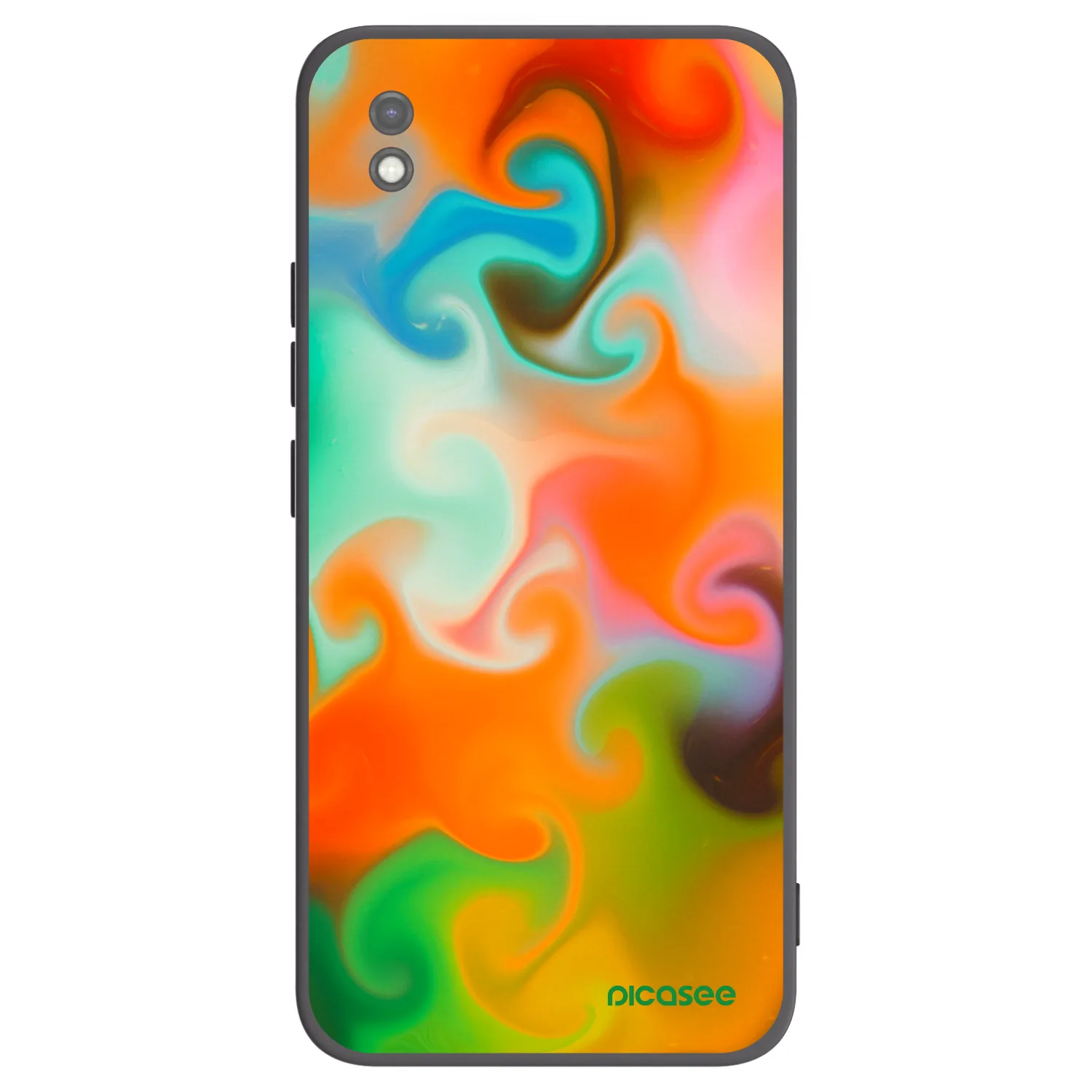 Picasee silikónový čierny obal pre Xiaomi Redmi 9AT - Juice