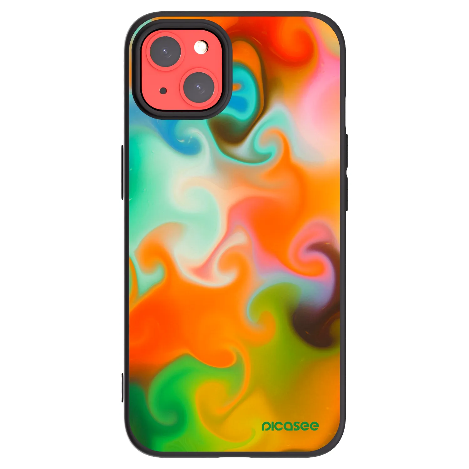 Picasee silikónový čierny obal pre Apple iPhone 13 - Juice