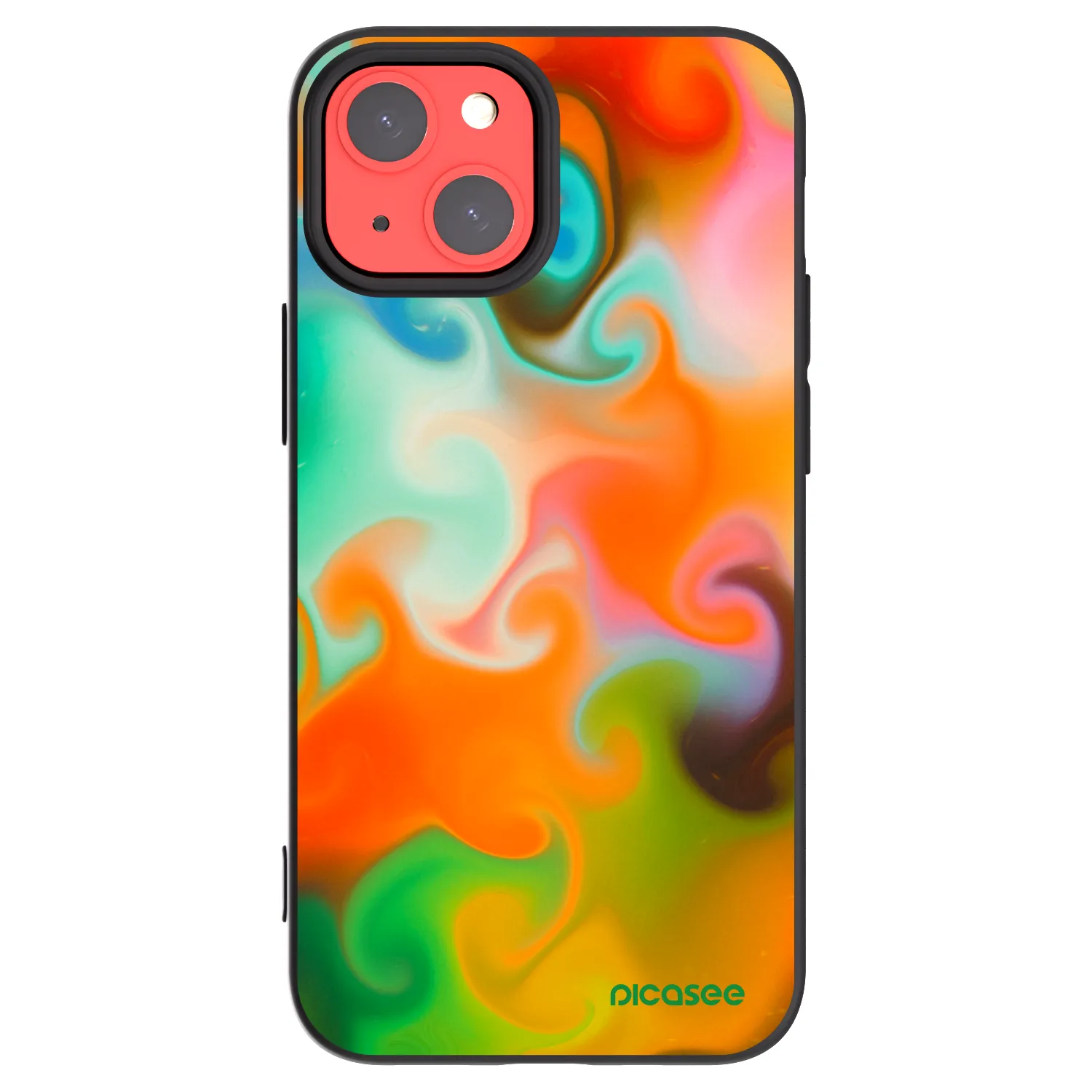 Picasee silikónový čierny obal pre Apple iPhone 13 mini - Juice