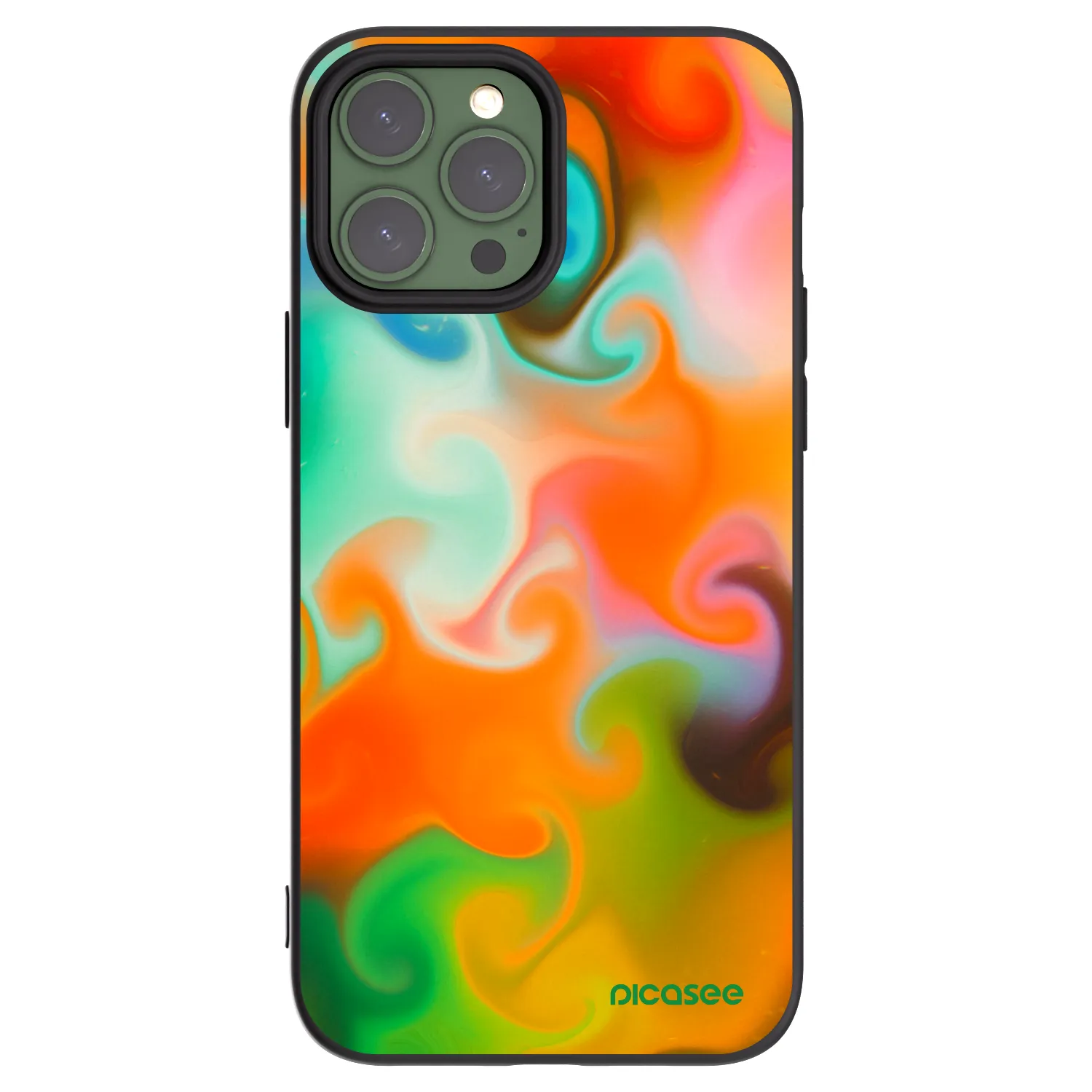 Silikónový čierny obal pre Apple iPhone 13 Pro Max - Juice
