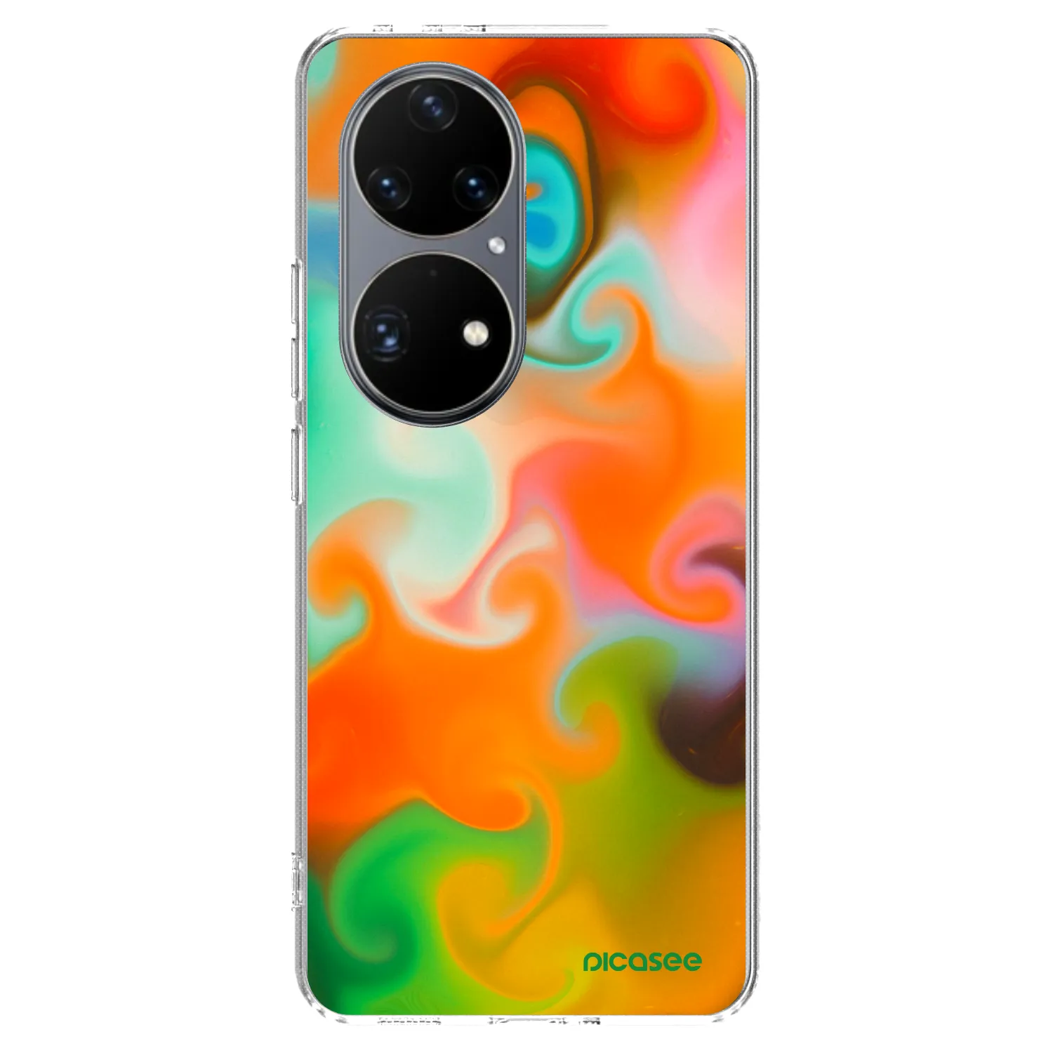 Picasee silikónový prehľadný obal pre Huawei P50 - Juice