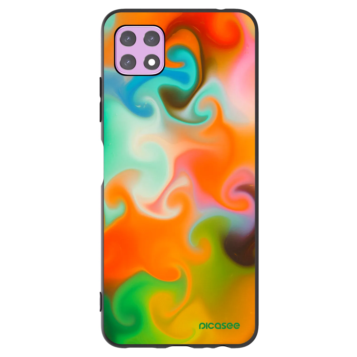 Picasee silikónový čierny obal pre Samsung Galaxy A22 A226B 5G - Juice