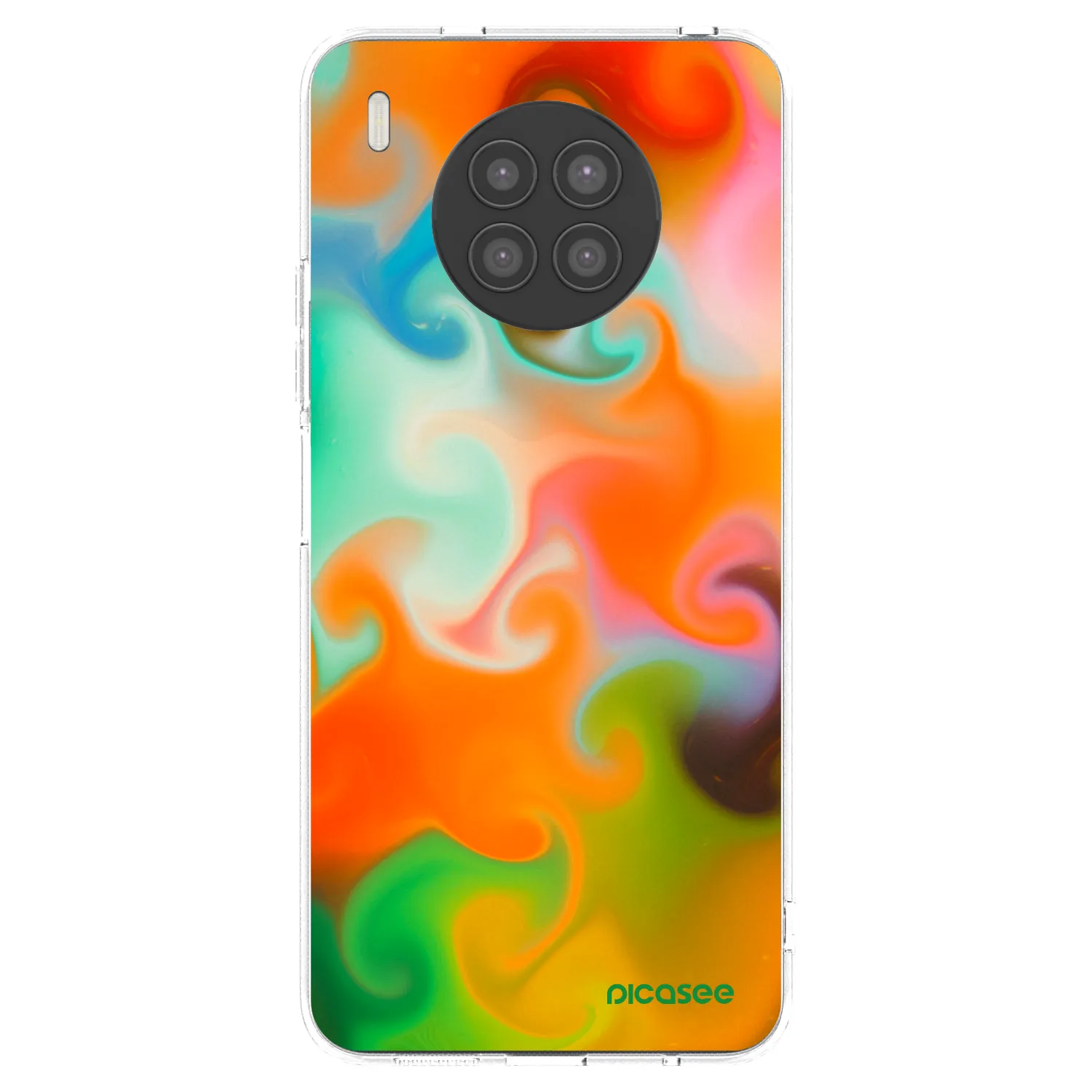 Picasee silikónový prehľadný obal pre Huawei Nova 8i - Juice