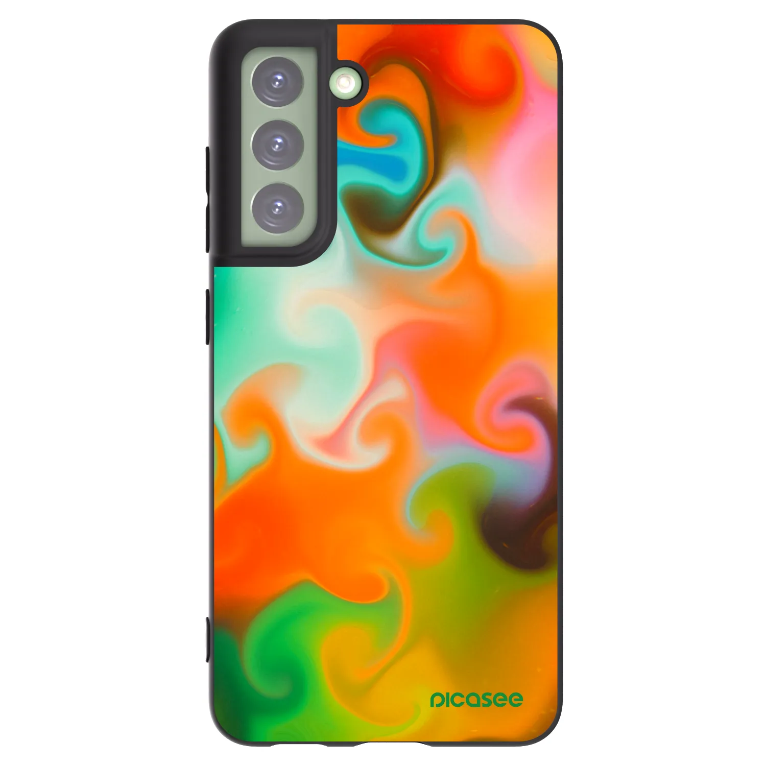 Picasee silikónový čierny obal pre Samsung Galaxy S21 FE 5G - Juice