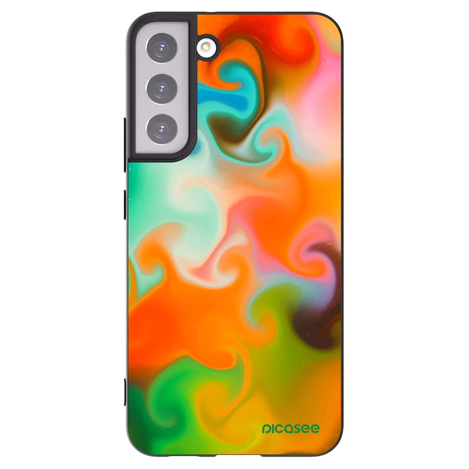 Picasee silikónový čierny obal pre Samsung Galaxy S22+ 5G - Juice