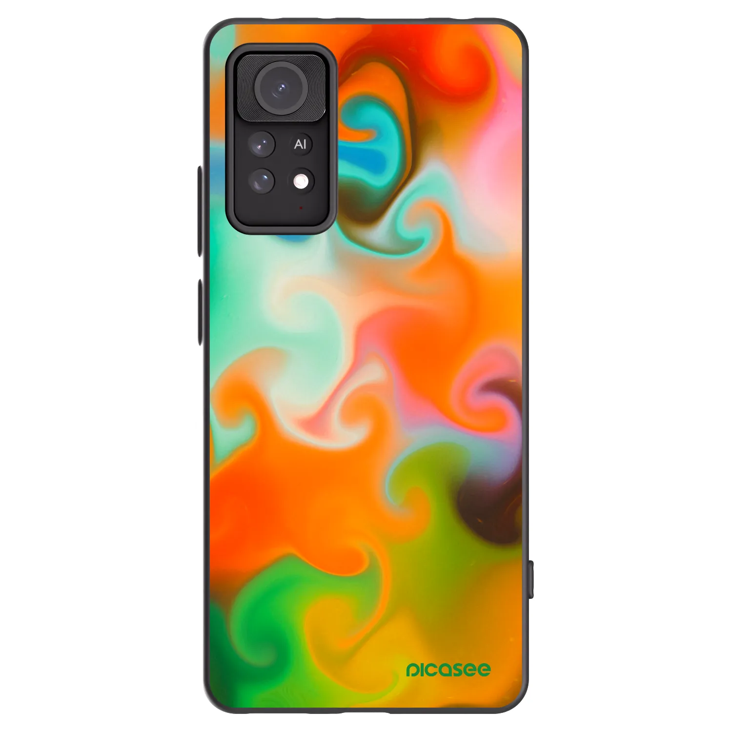 Picasee silikónový čierny obal pre Xiaomi Redmi Note 11 Pro 5G - Juice