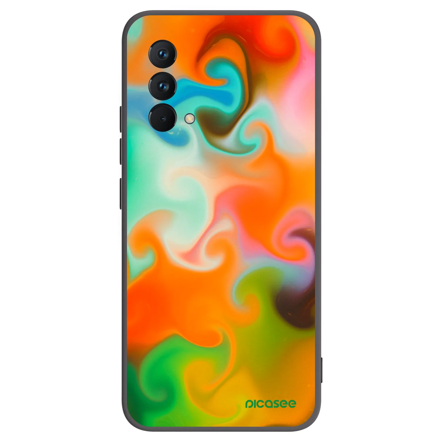 Picasee silikónový čierny obal pre Realme GT Master Edition 5G - Juice