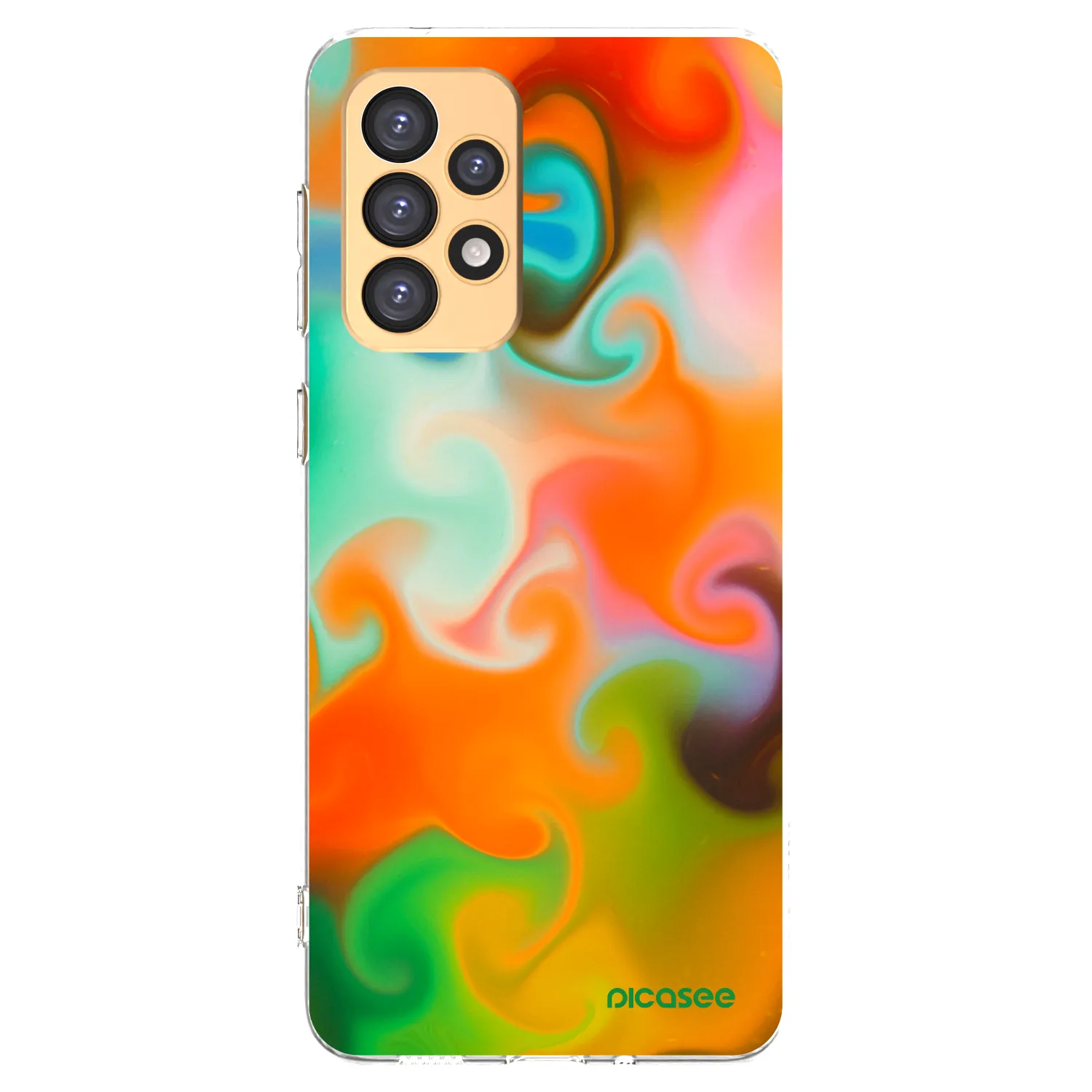 Picasee silikónový prehľadný obal pre Samsung Galaxy A33 5G A336 - Juice