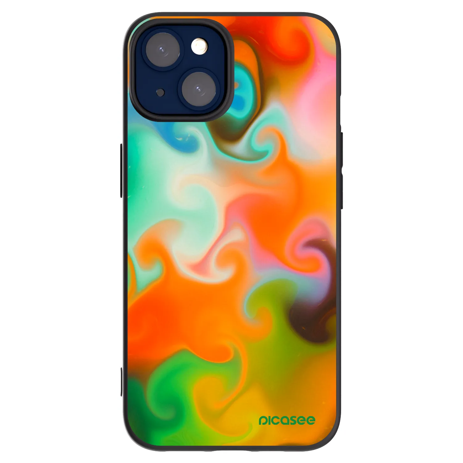 Silikónový čierny obal pre Apple iPhone 14 - Juice