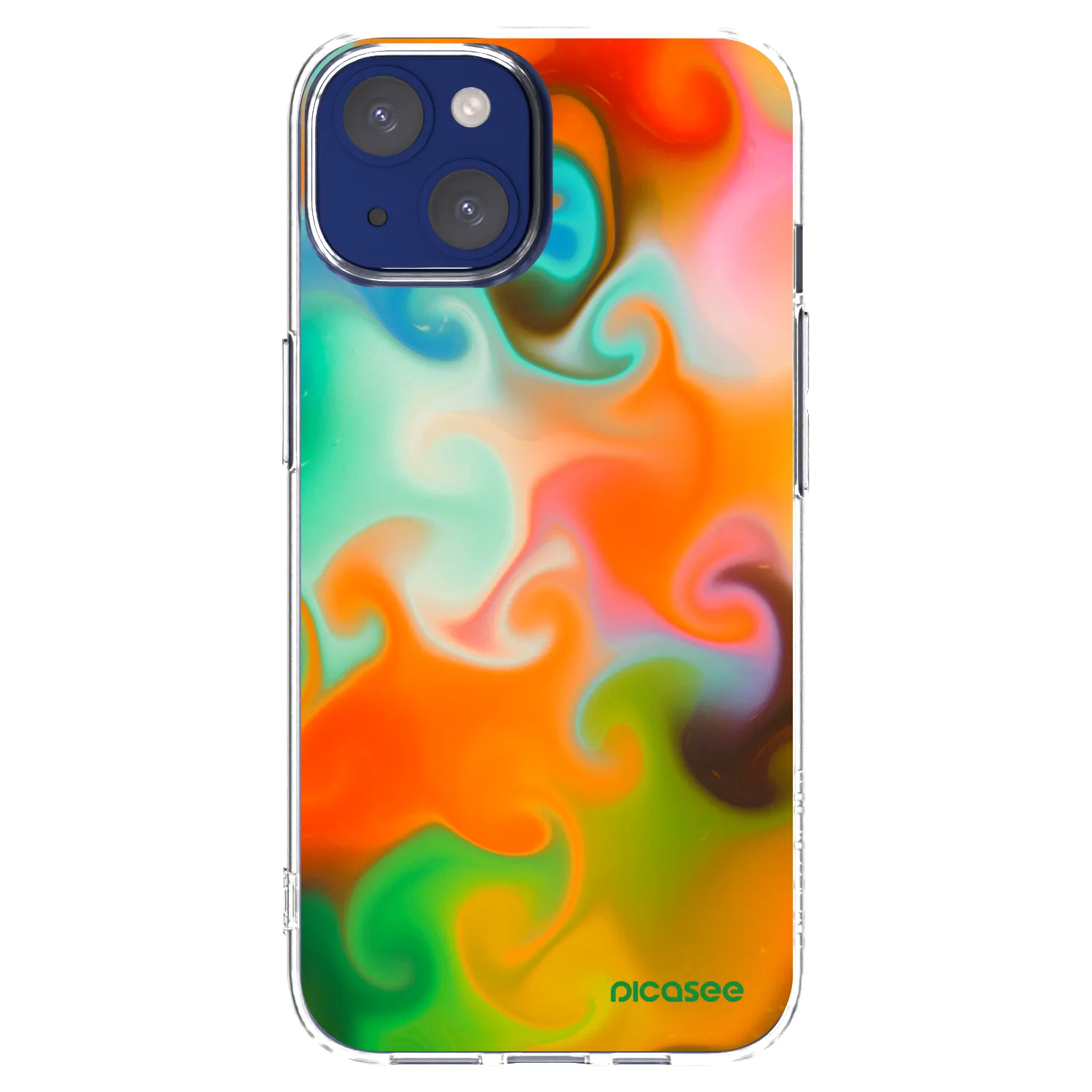 Silikónový prehľadný obal pre Apple iPhone 14 - Juice