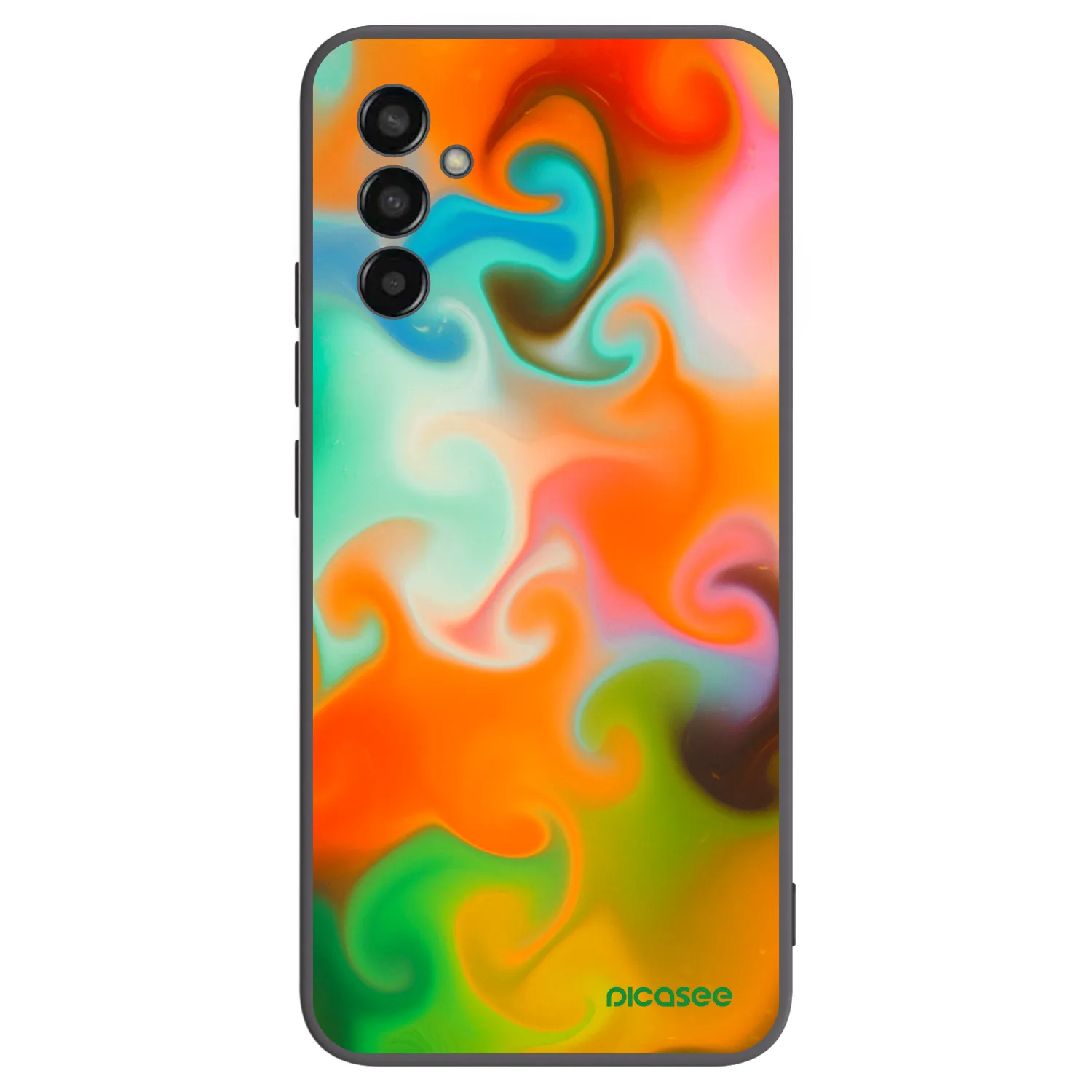 Picasee silikónový čierny obal pre Samsung Galaxy M13 M135F - Juice