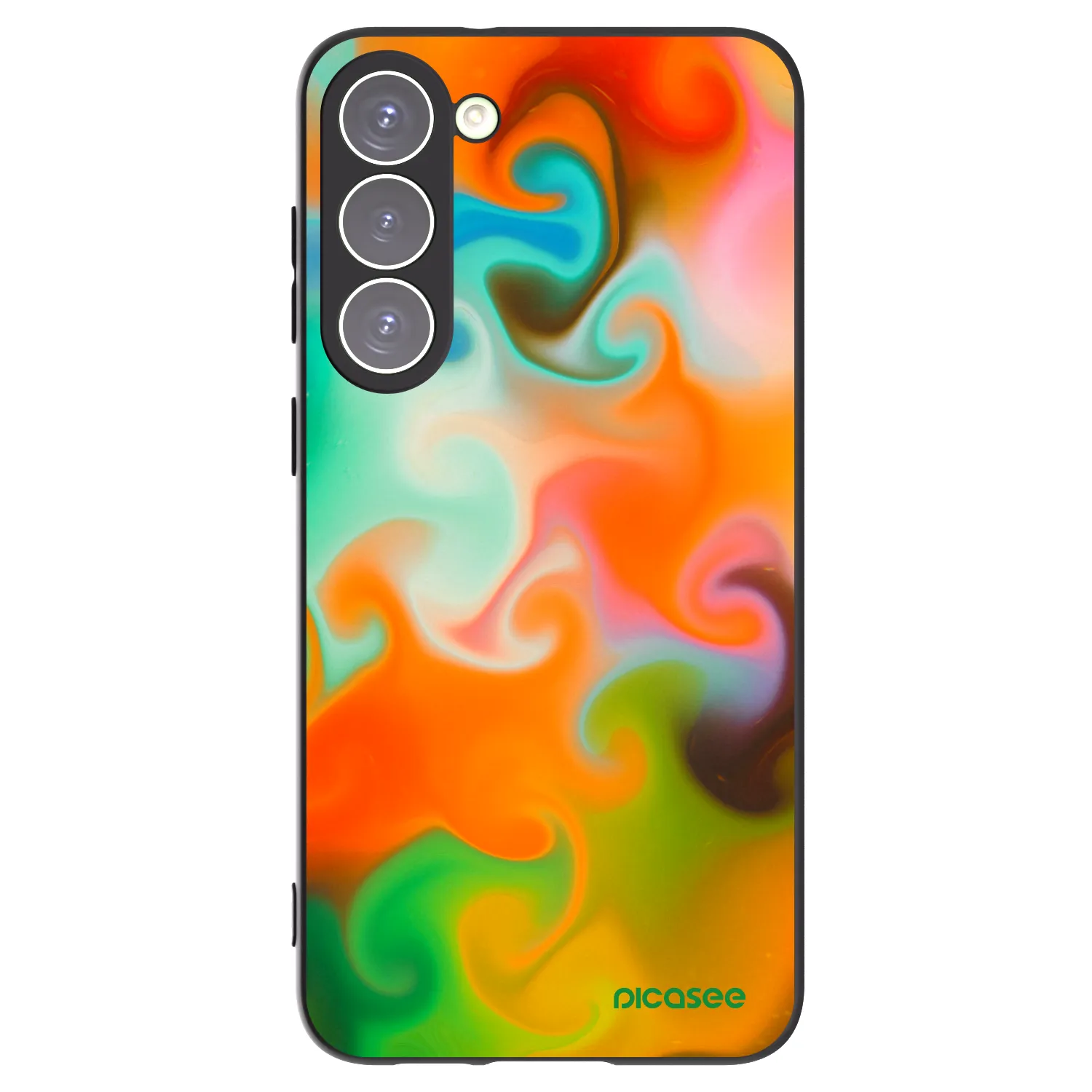 Picasee silikónový čierny obal pre Samsung Galaxy S23+ 5G - Juice