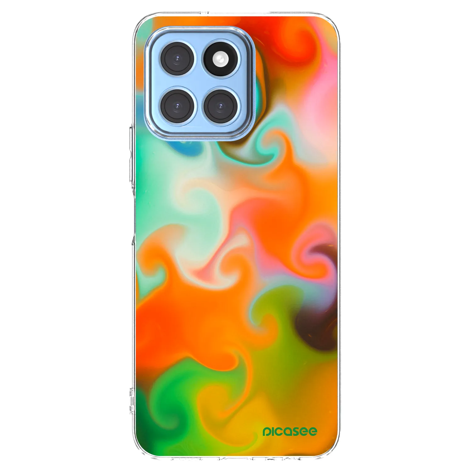 Picasee silikónový prehľadný obal pre Honor X6 - Juice