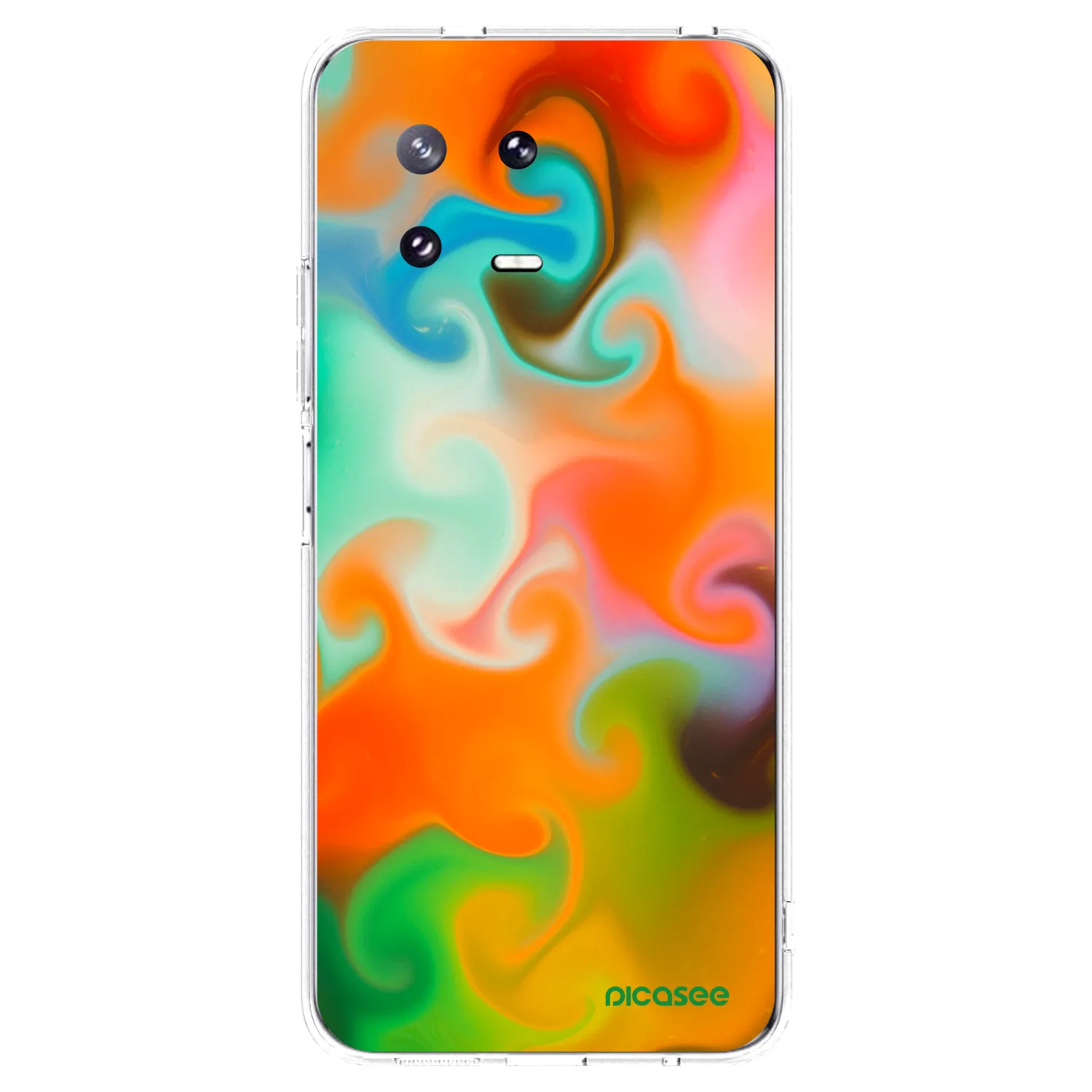 Picasee silikónový prehľadný obal pre Xiaomi 13 Pro - Juice
