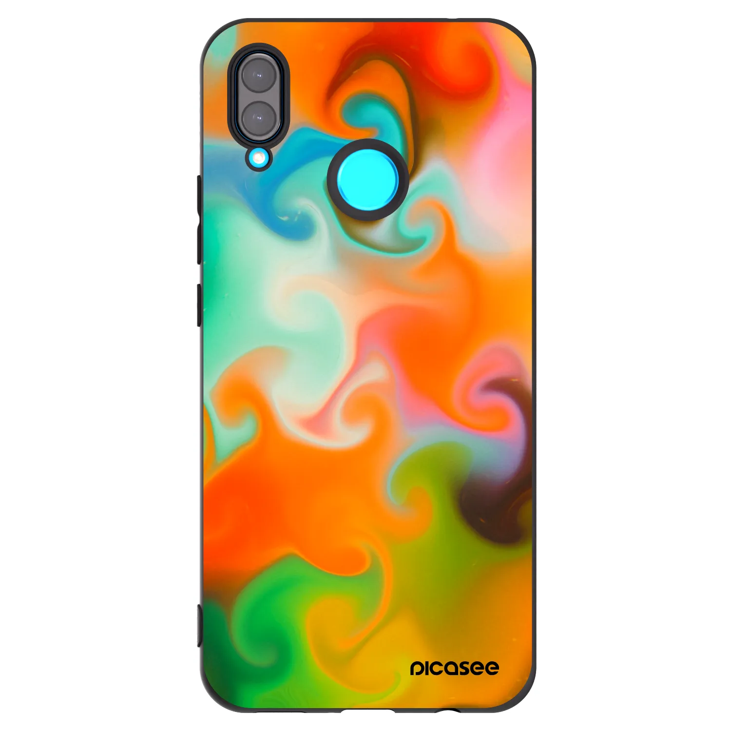 Picasee silikónový čierny obal pre Huawei Nova 3 - Juice