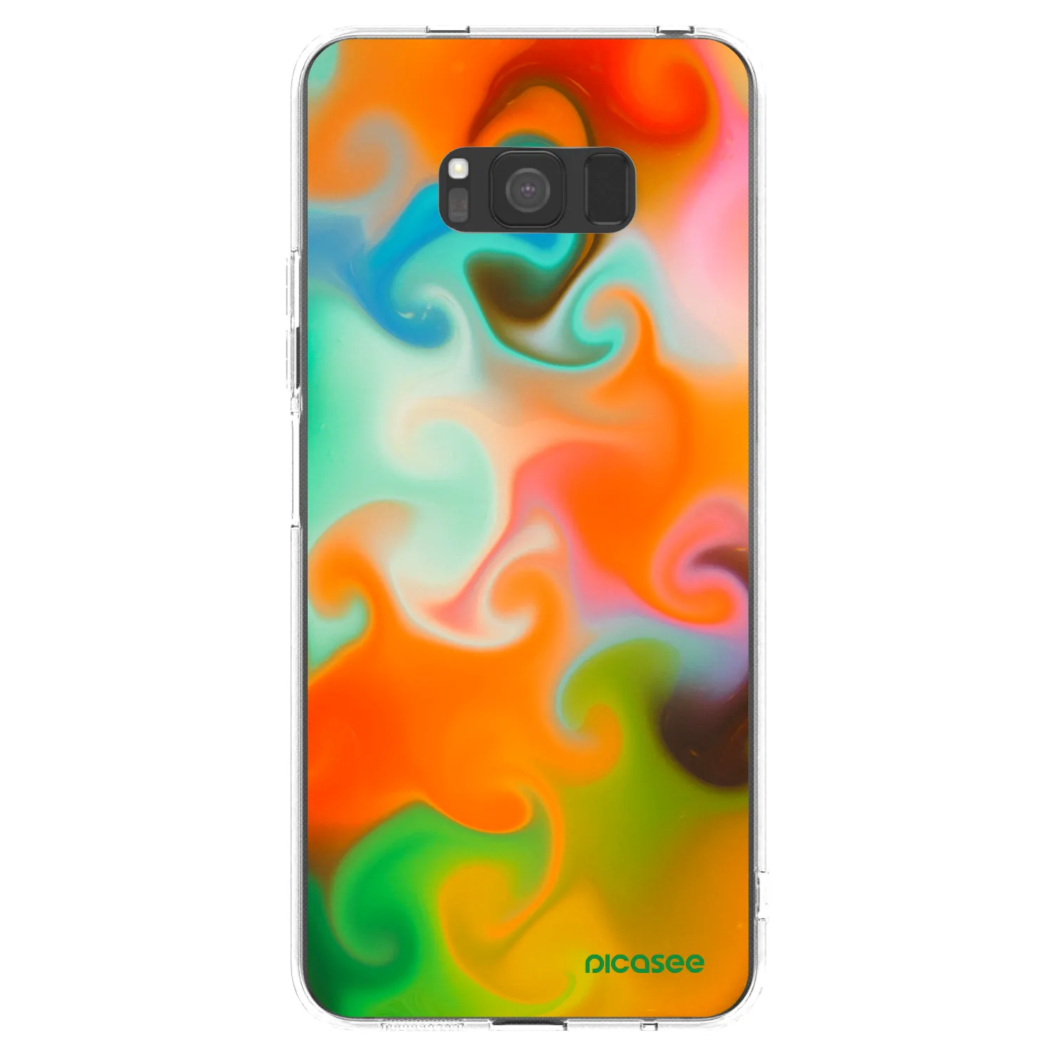 Picasee silikónový prehľadný obal pre Samsung Galaxy S8 G950F - Juice