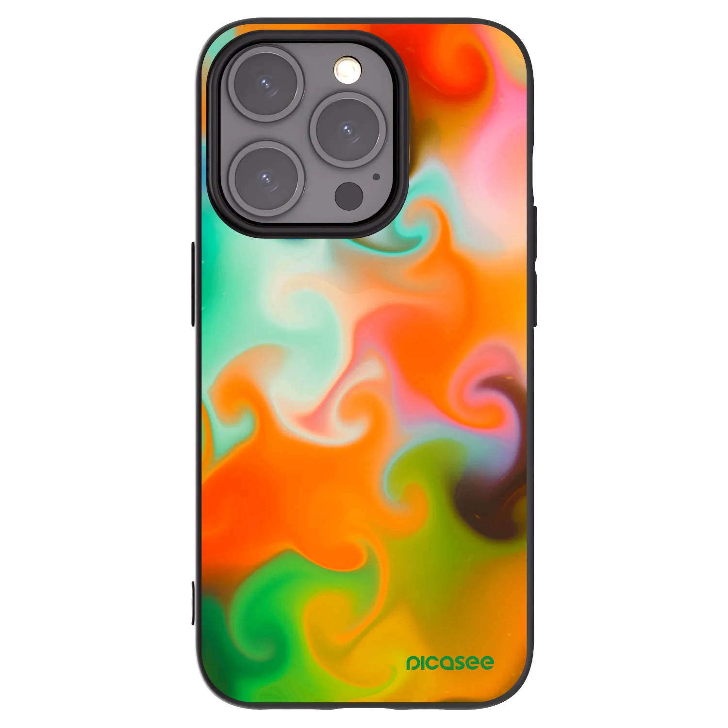 Silikónový čierny obal pre Apple iPhone 15 Pro - Juice