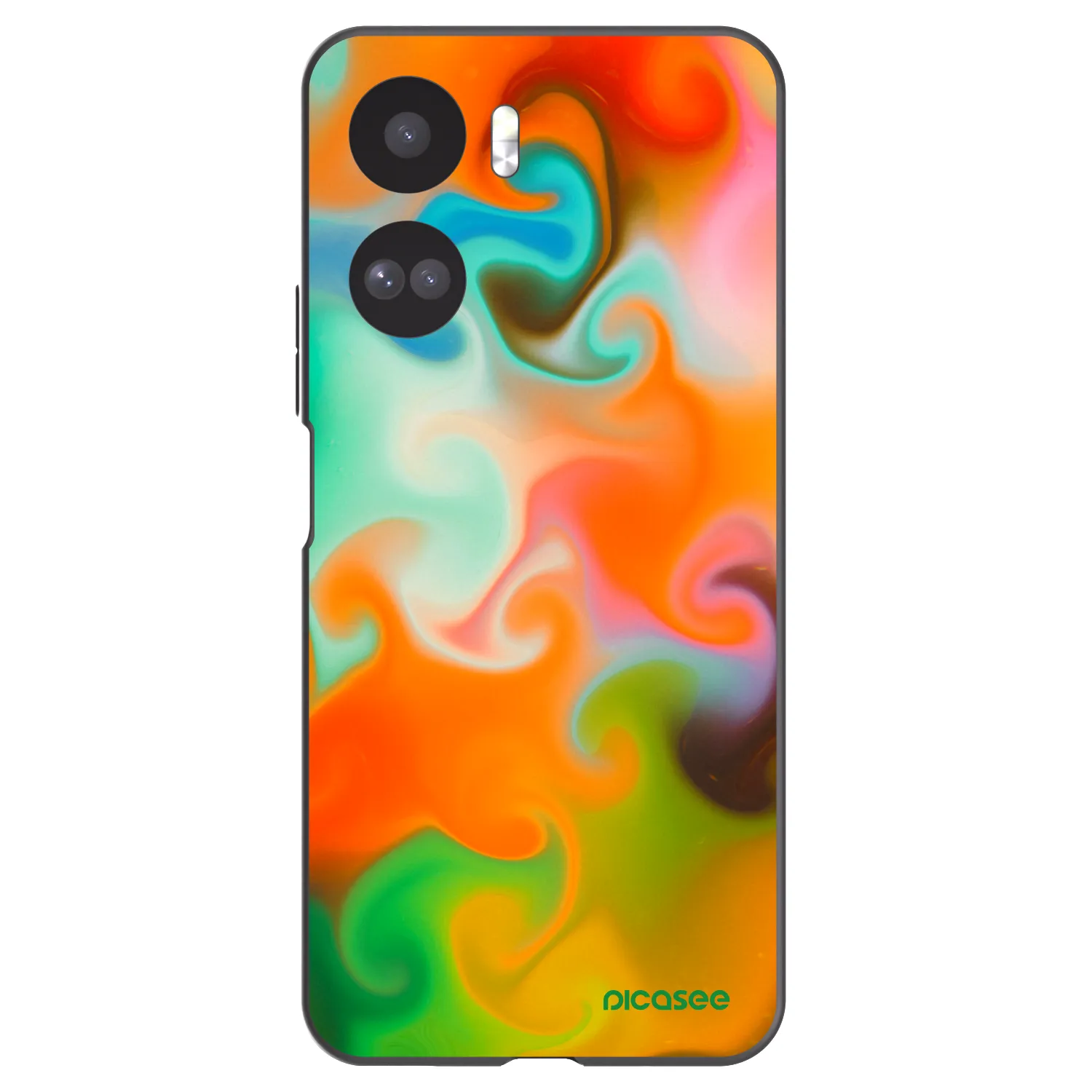 Picasee silikónový čierny obal pre Honor 90 Lite 5G - Juice