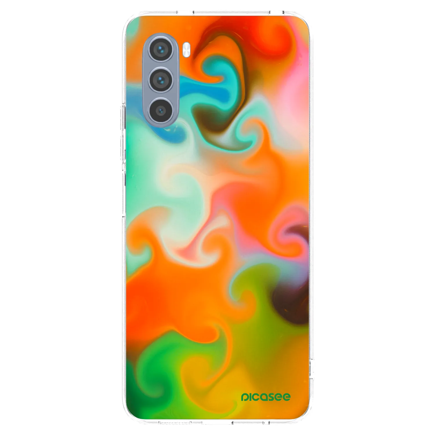 Silikónový prehľadný obal pre Motorola Moto G62 - Juice