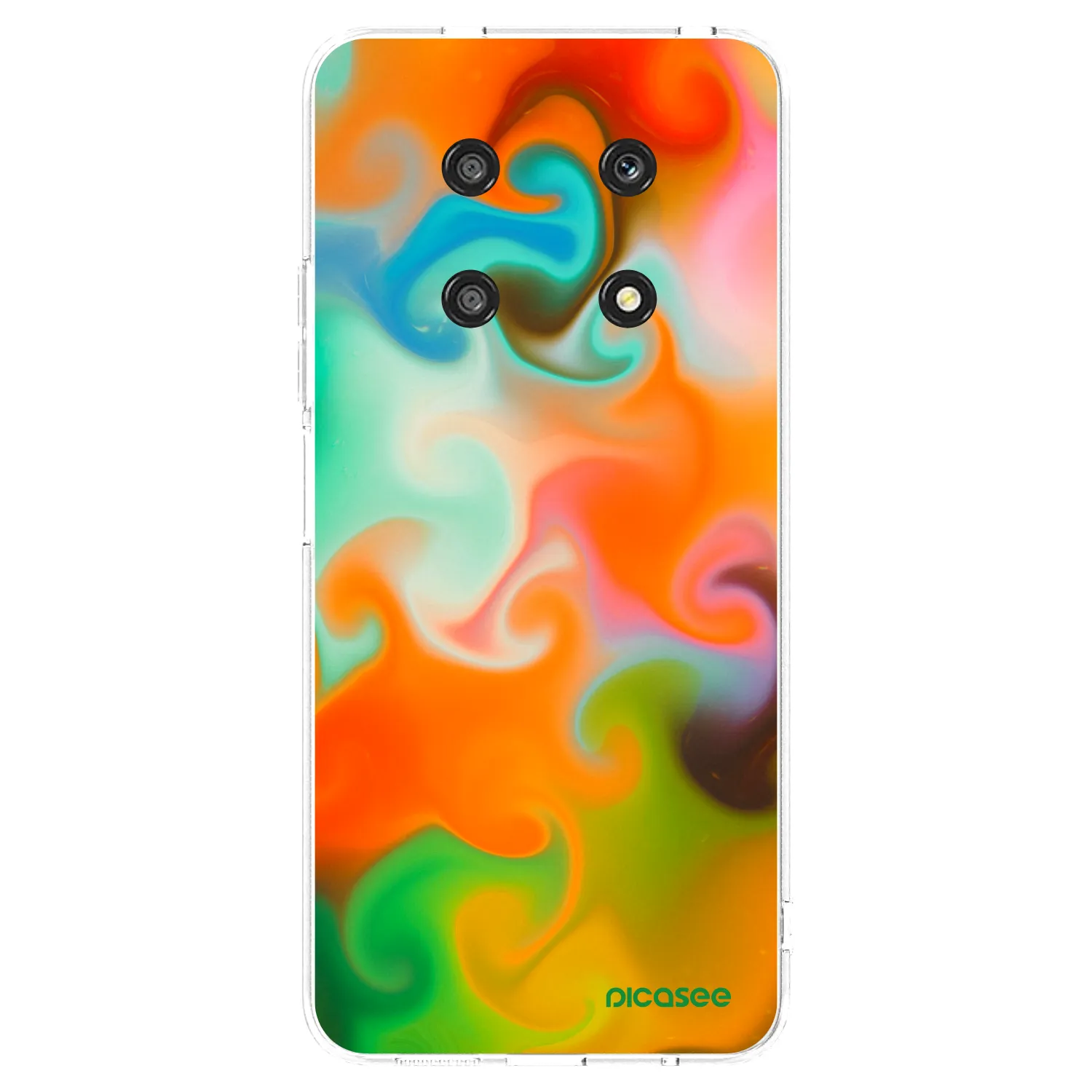 Picasee silikónový prehľadný obal pre Honor Magic4 Lite 5G - Juice