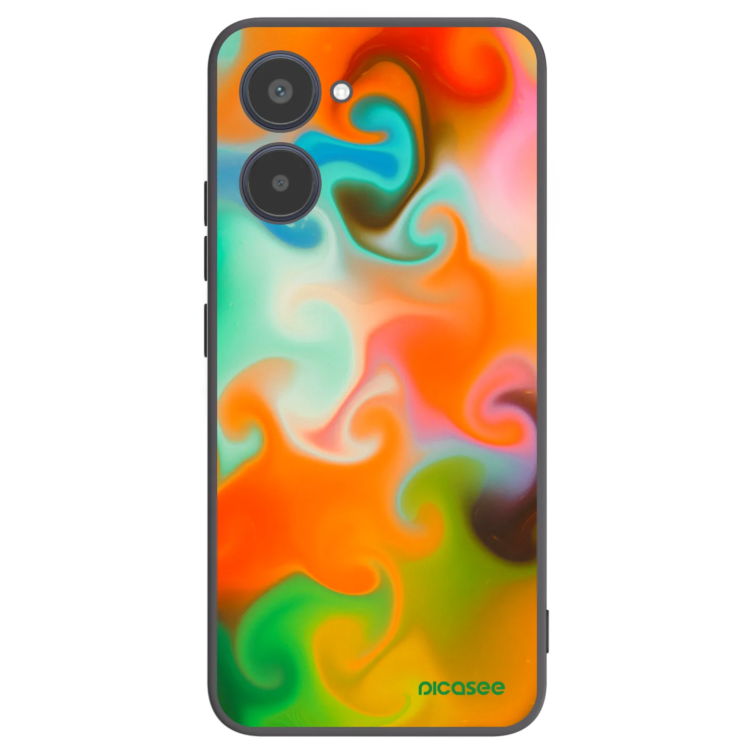Picasee silikónový čierny obal pre Realme 10 4G - Juice