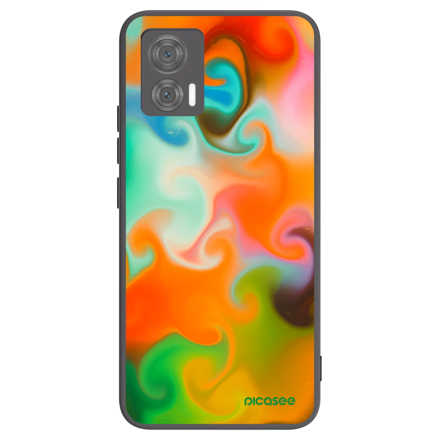 Picasee silikónový čierny obal pre Motorola Edge 30 Neo - Juice