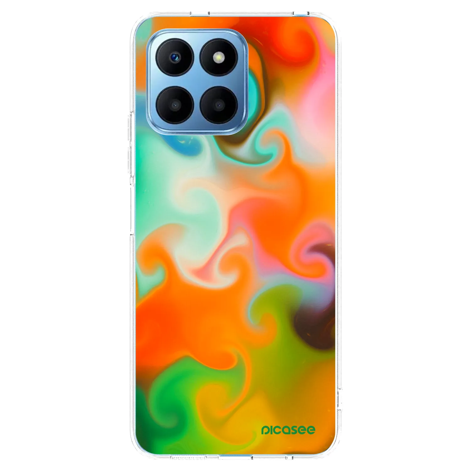 Picasee silikónový prehľadný obal pre Honor 70 Lite - Juice