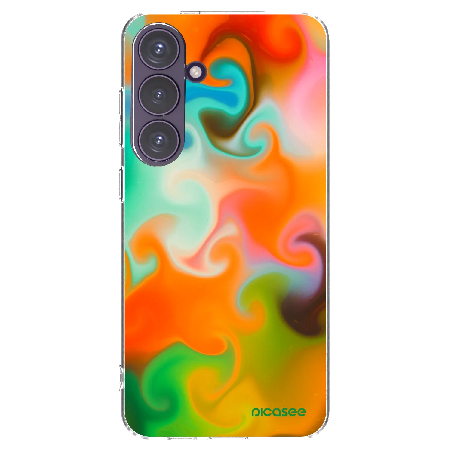 Picasee silikónový prehľadný obal pre Samsung Galaxy S24+ S926B 5G - Juice