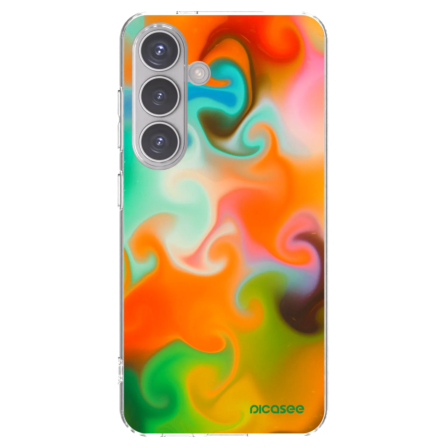 Picasee silikónový prehľadný obal pre Samsung Galaxy S24 S921B 5G - Juice