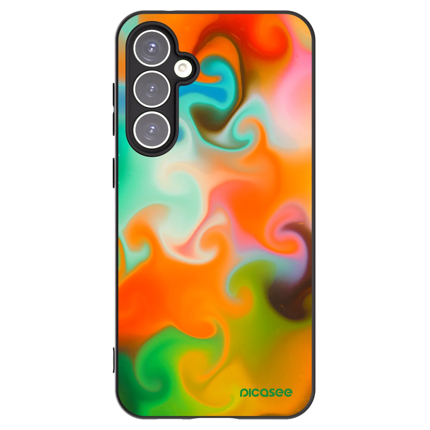 Picasee silikónový čierny obal pre Samsung Galaxy S23 FE S711B - Juice