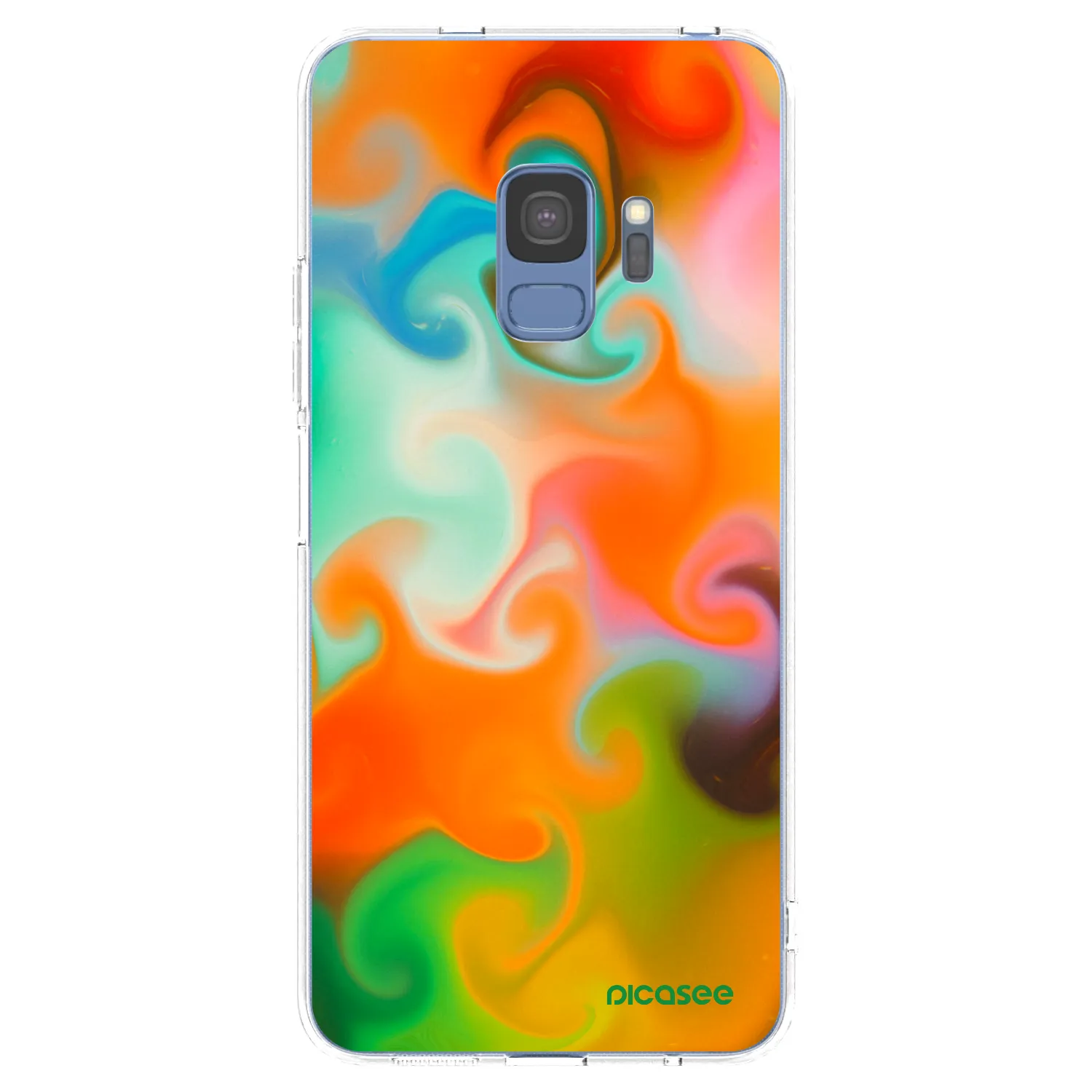 Picasee silikónový prehľadný obal pre Samsung Galaxy S9 G960F - Juice