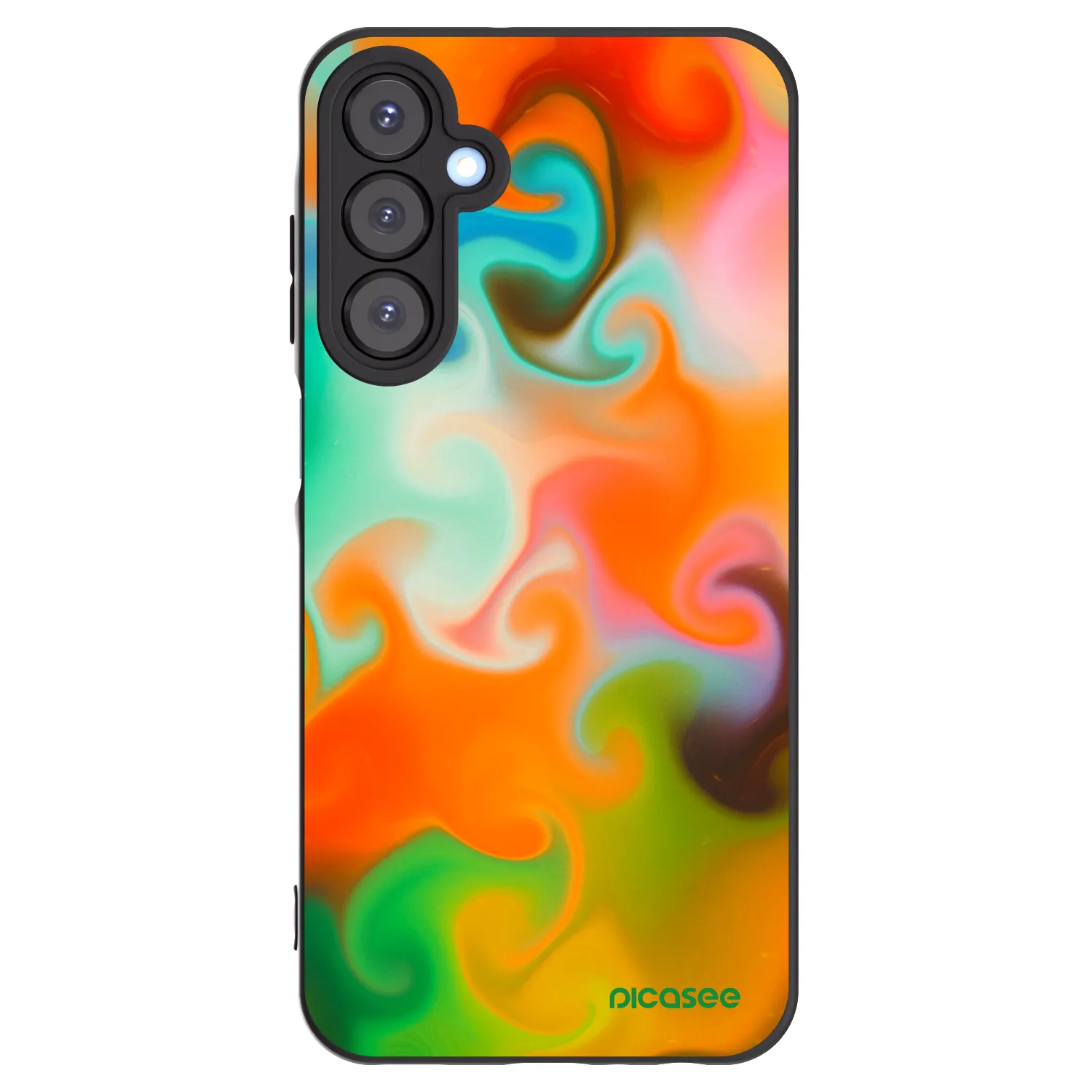 Picasee silikónový čierny obal pre Samsung Galaxy A25 A256B 5G - Juice