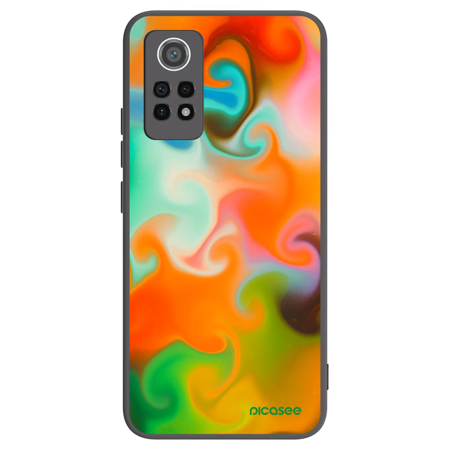 Picasee silikónový čierny obal pre Xiaomi Redmi Note 12 Pro 4G - Juice