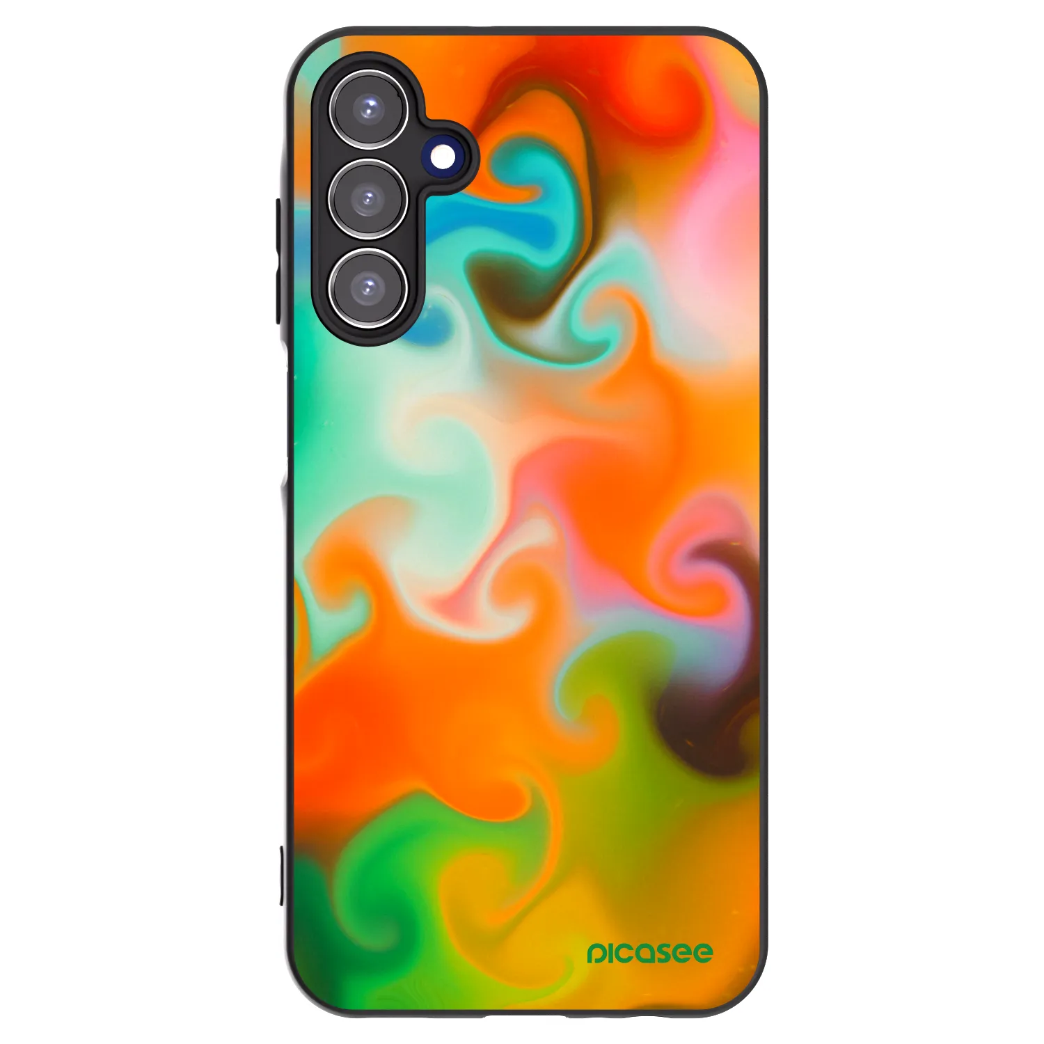 Picasee silikónový čierny obal pre Samsung Galaxy A15 A155F 4G - Juice