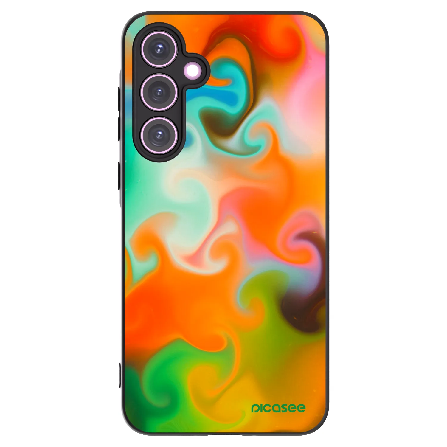 Picasee silikónový čierny obal pre Samsung Galaxy A35 5G A356B - Juice