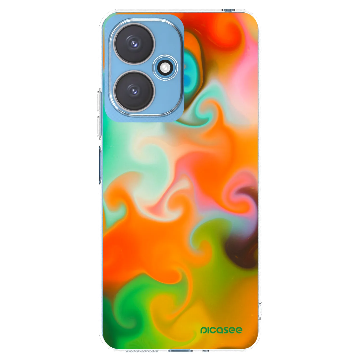 Picasee silikónový prehľadný obal pre Xiaomi Redmi 13C 5G - Juice