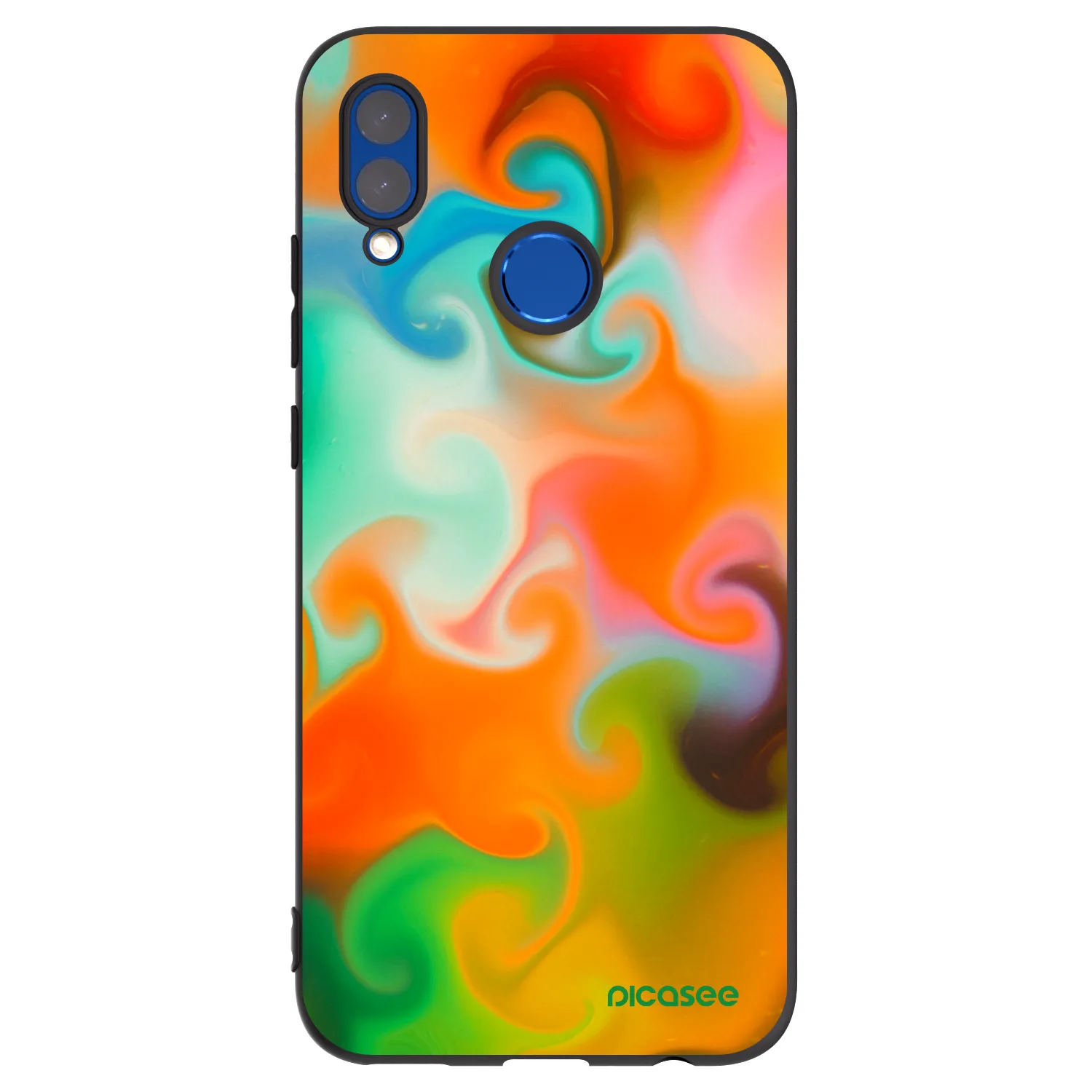 Picasee silikónový čierny obal pre Huawei P Smart 2019 - Juice