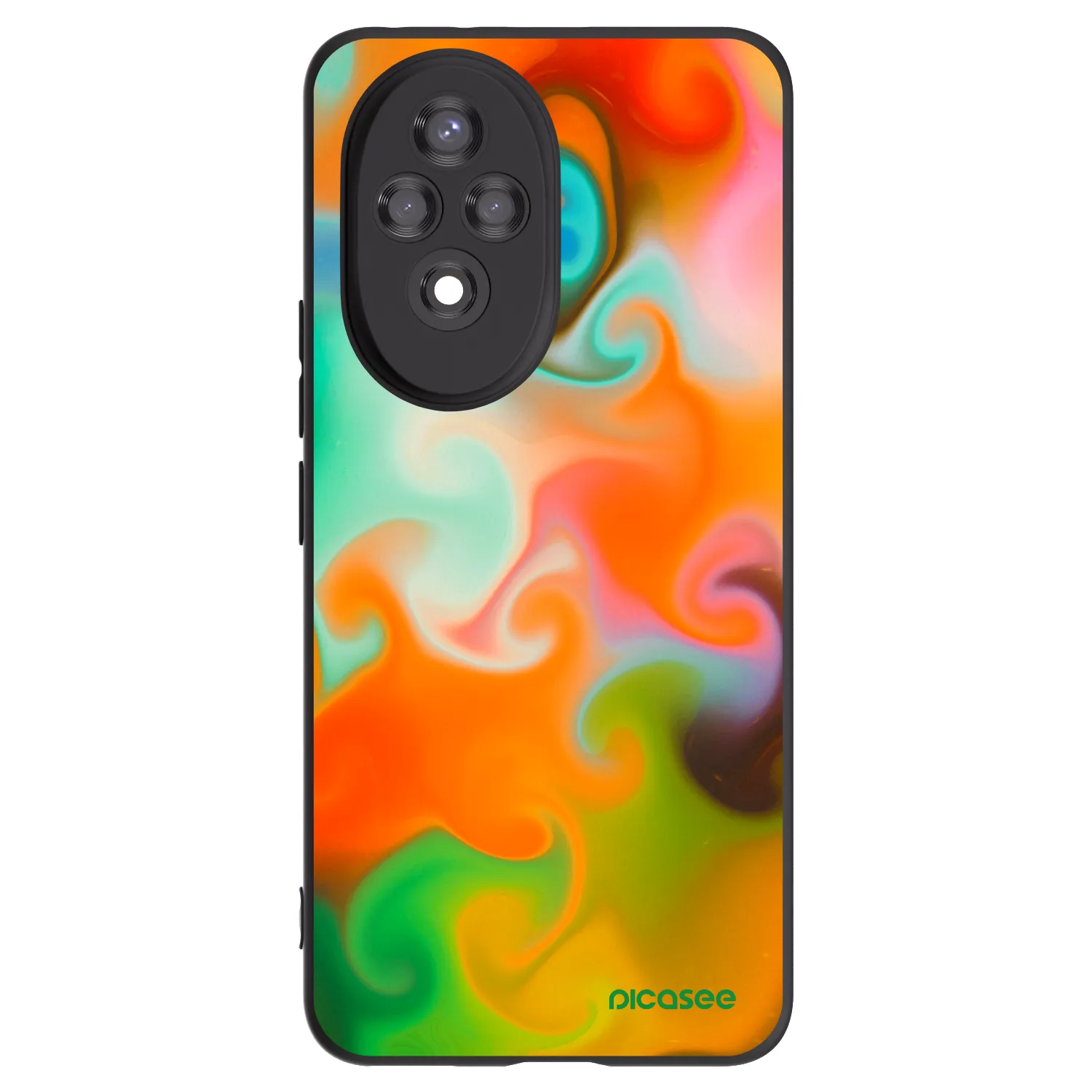 Picasee silikónový čierny obal pre Honor 200 Pro 5G - Juice