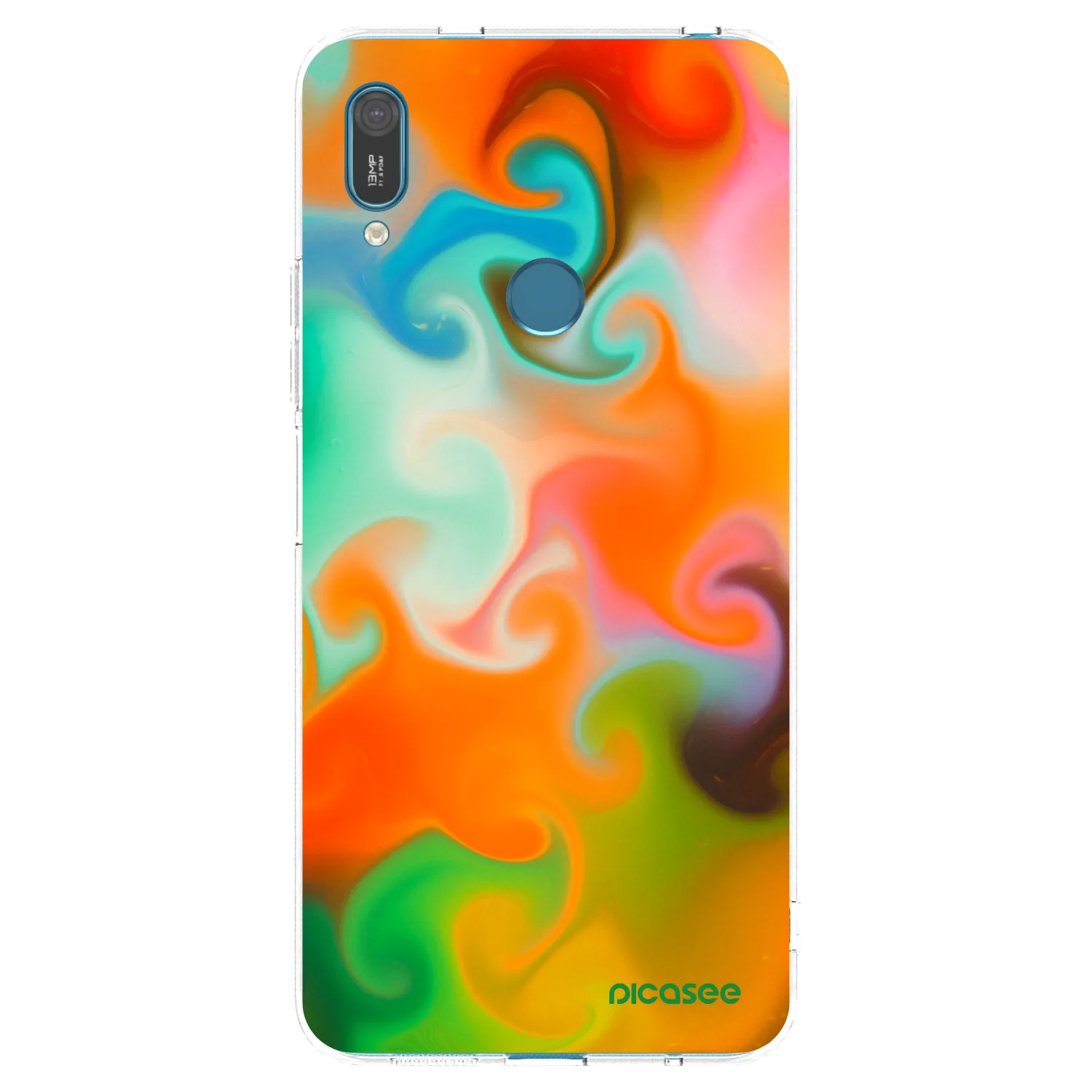 Picasee silikónový prehľadný obal pre Huawei Y7 2019 - Juice