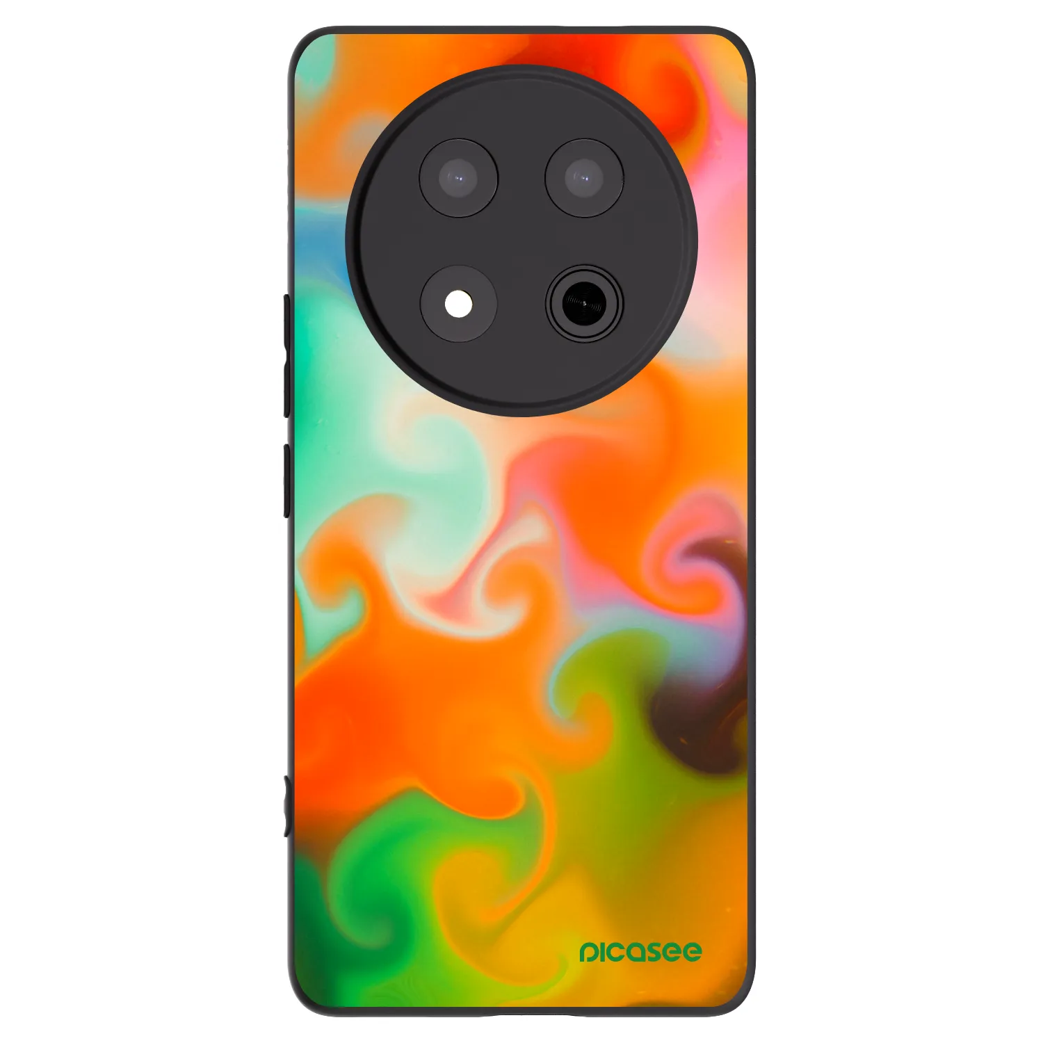 Picasee silikónový čierny obal pre Honor Magic7 Lite 5G - Juice