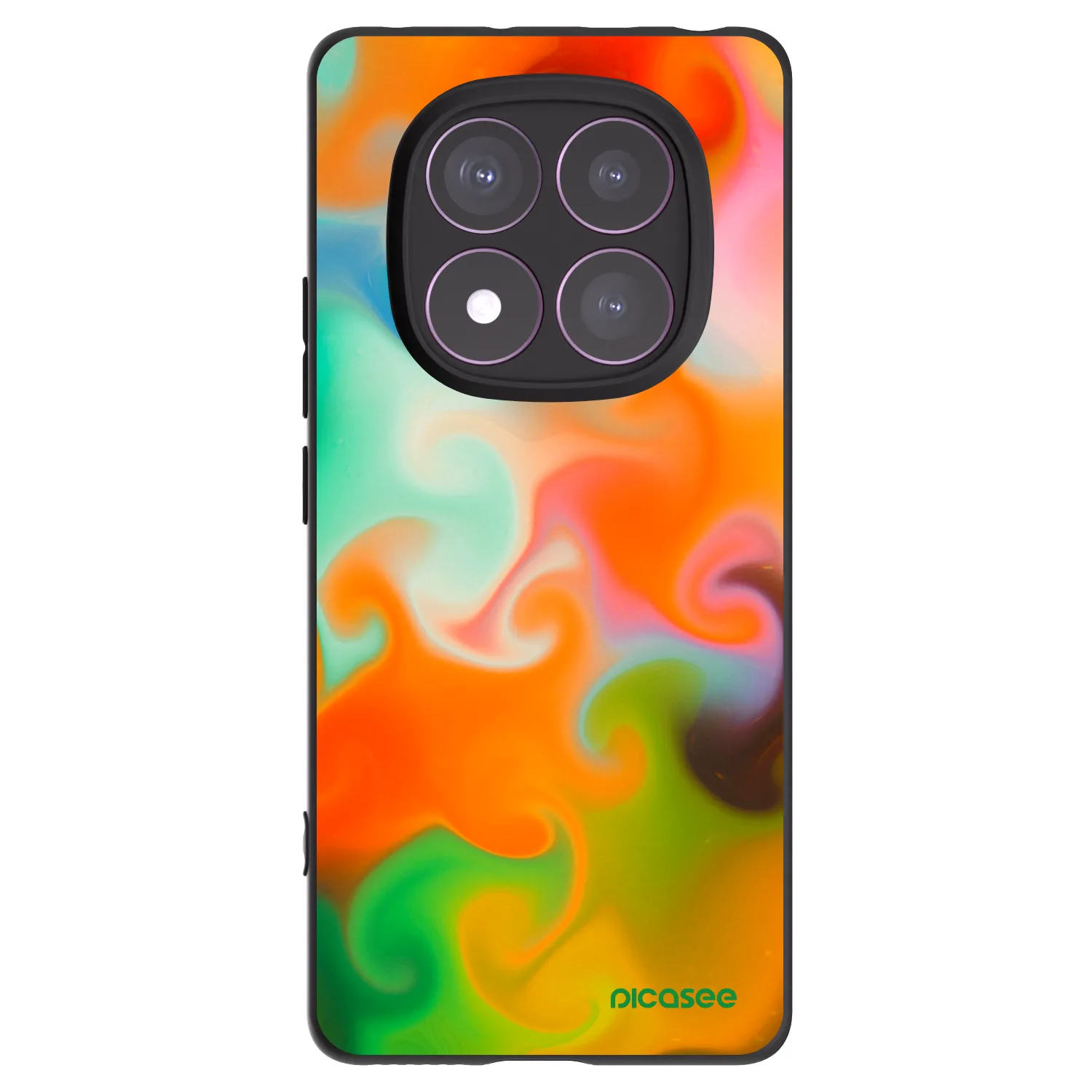 Silikónový čierny obal pre Xiaomi Redmi Note 14 Pro 4G - Juice