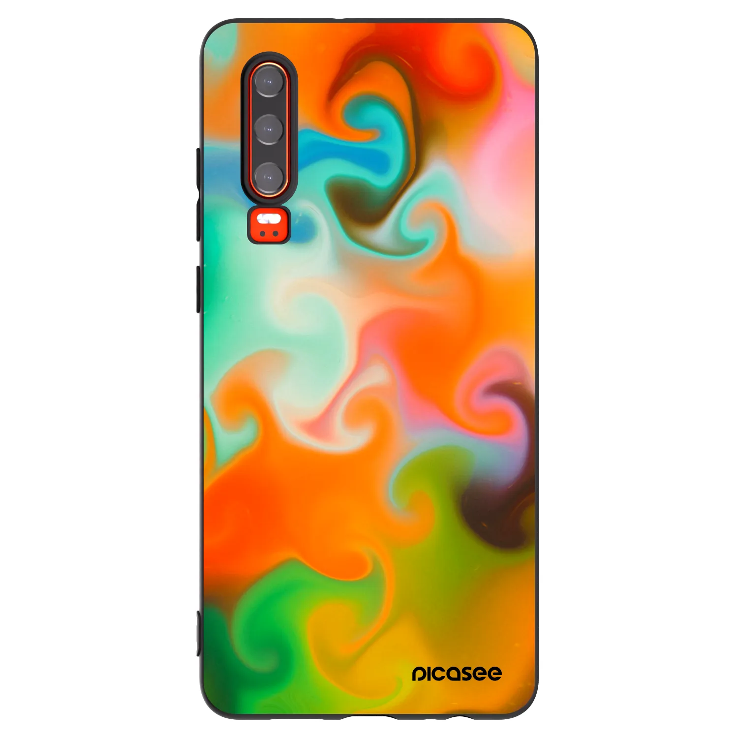Picasee silikónový čierny obal pre Huawei P30 - Juice