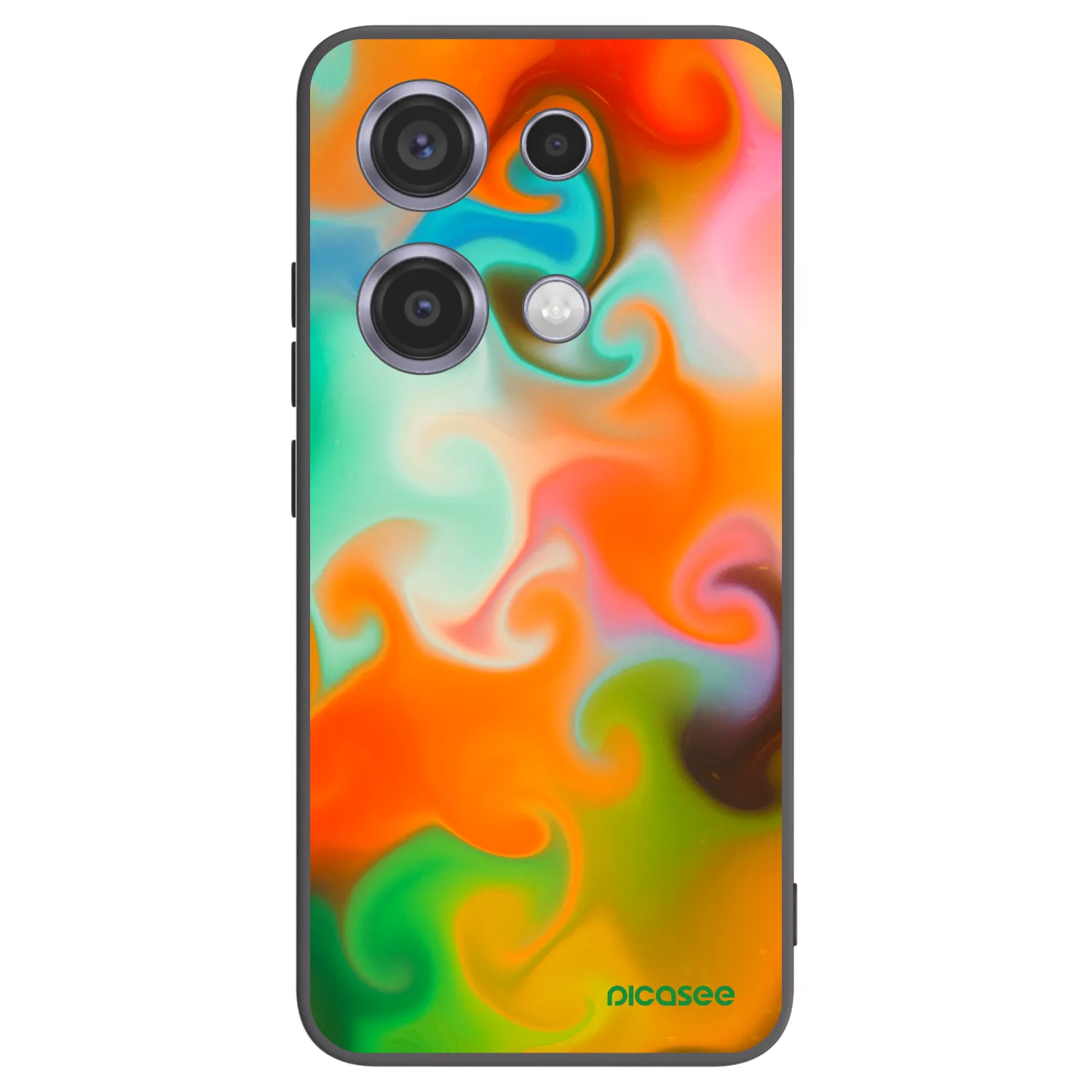 Picasee silikónový čierny obal pre Xiaomi Redmi Note 14S - Juice