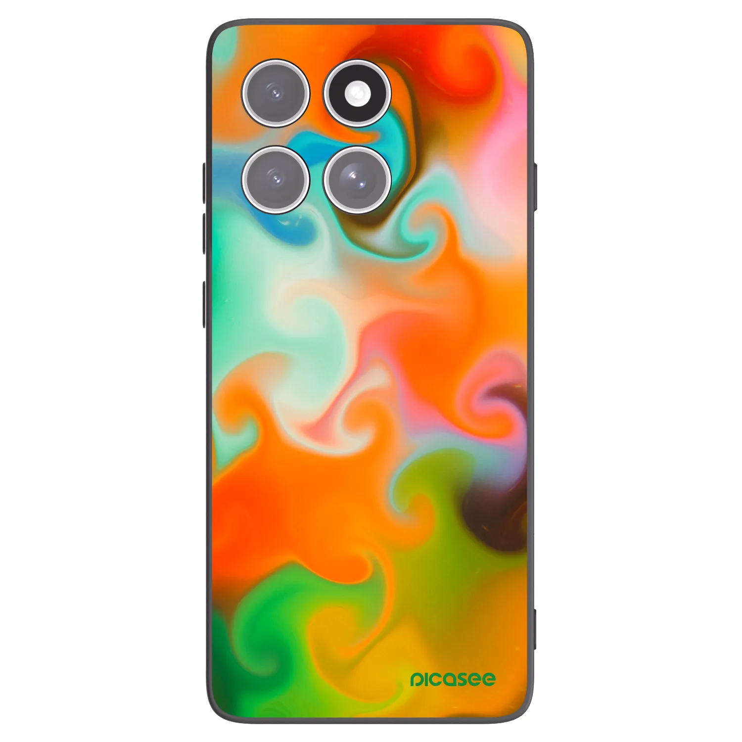 Picasee silikónový čierny obal pre Motorola Edge 60 Pro - Juice