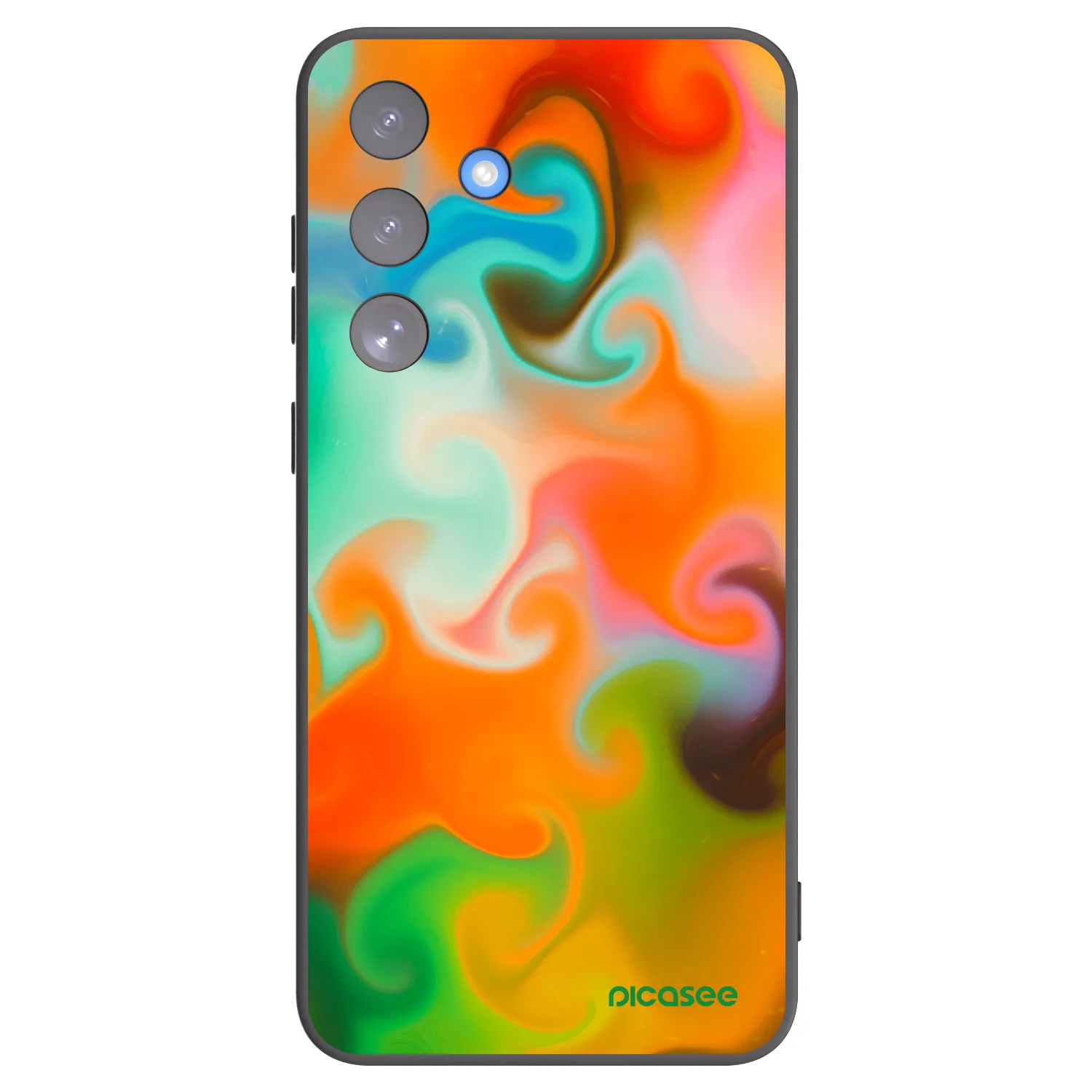 Picasee silikónový čierny obal pre Samsung Galaxy S25 FE 5G - Juice