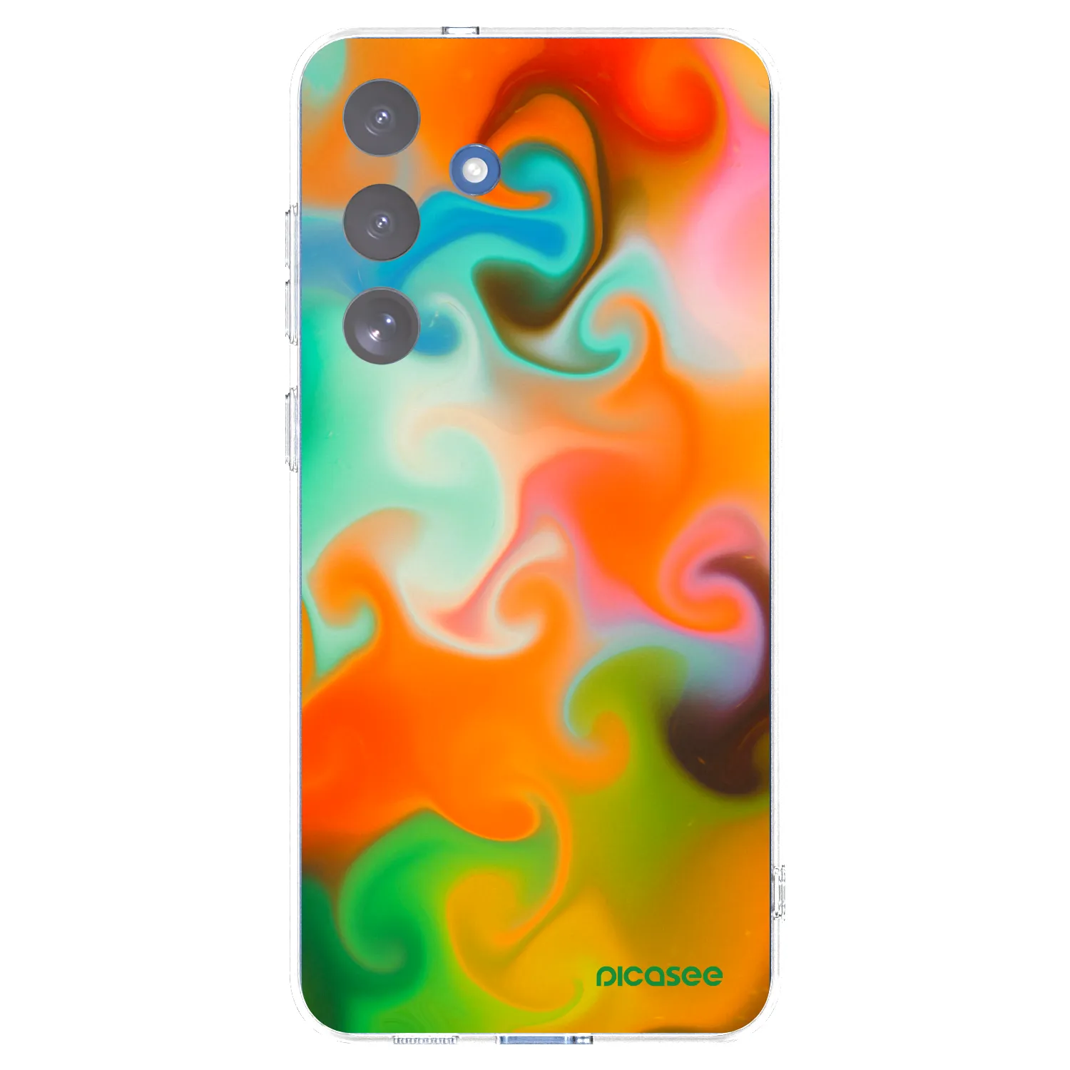 Picasee silikónový prehľadný obal pre Samsung Galaxy S25 FE 5G - Juice