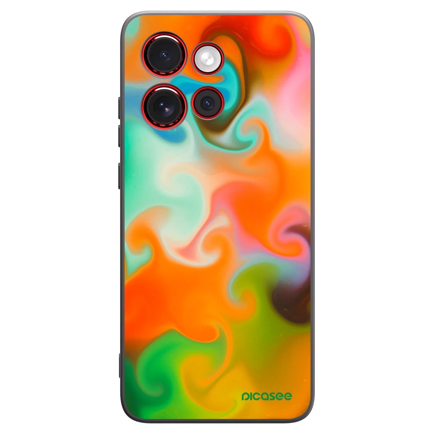 Picasee silikónový čierny obal pre Motorola Edge 60 Neo 5G - Juice